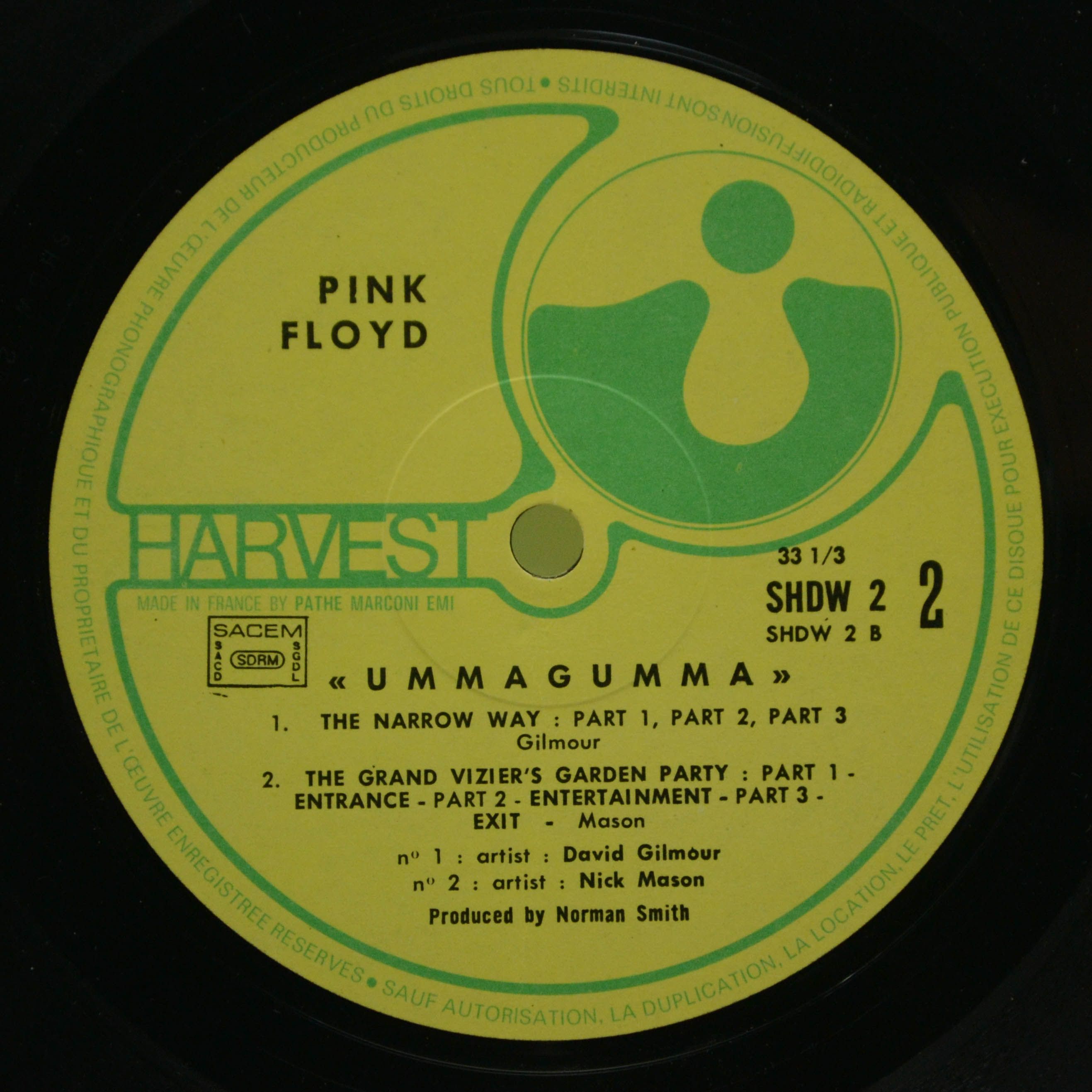 Pink Floyd — Ummagumma (2LP), 1978