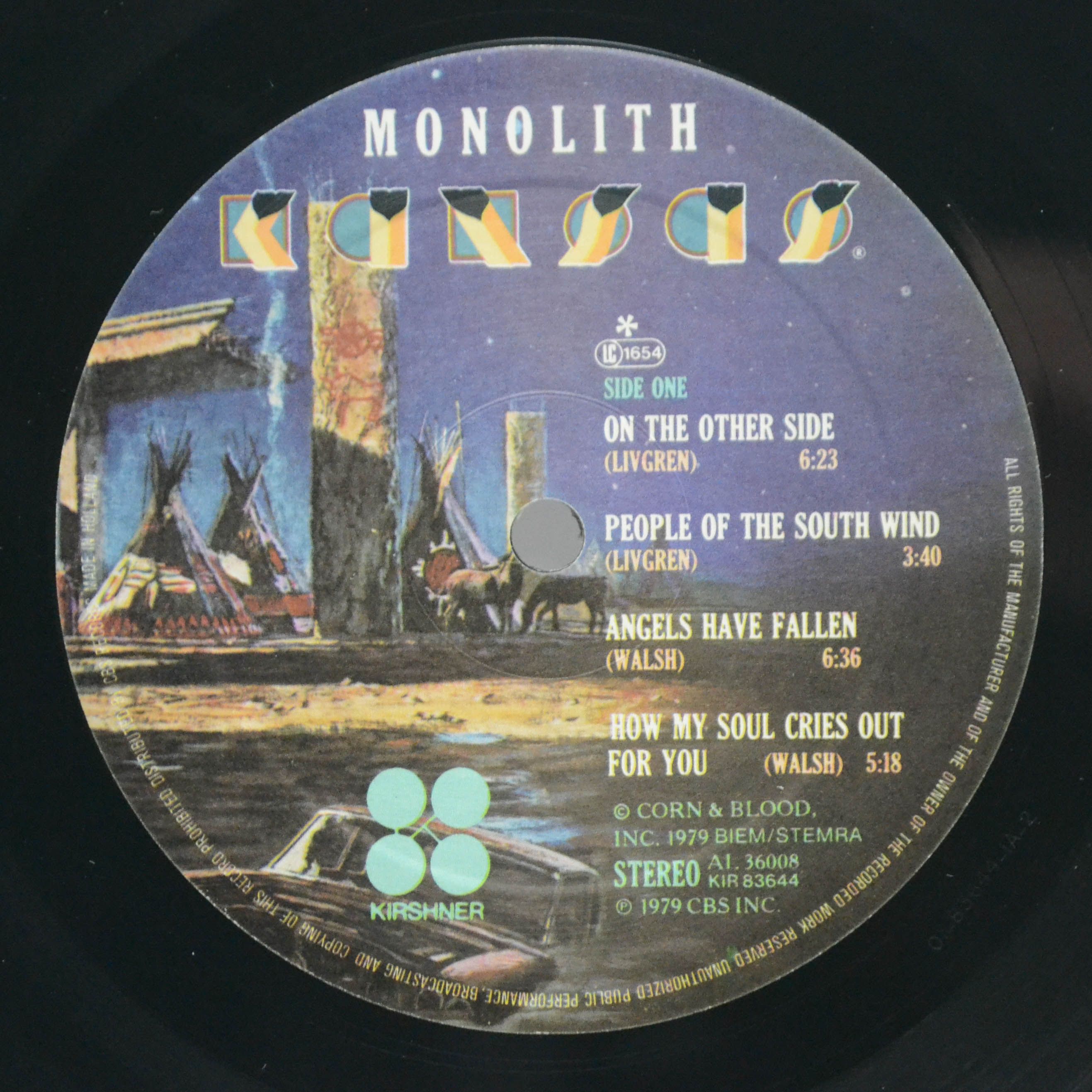 Kansas — Monolith, 1979