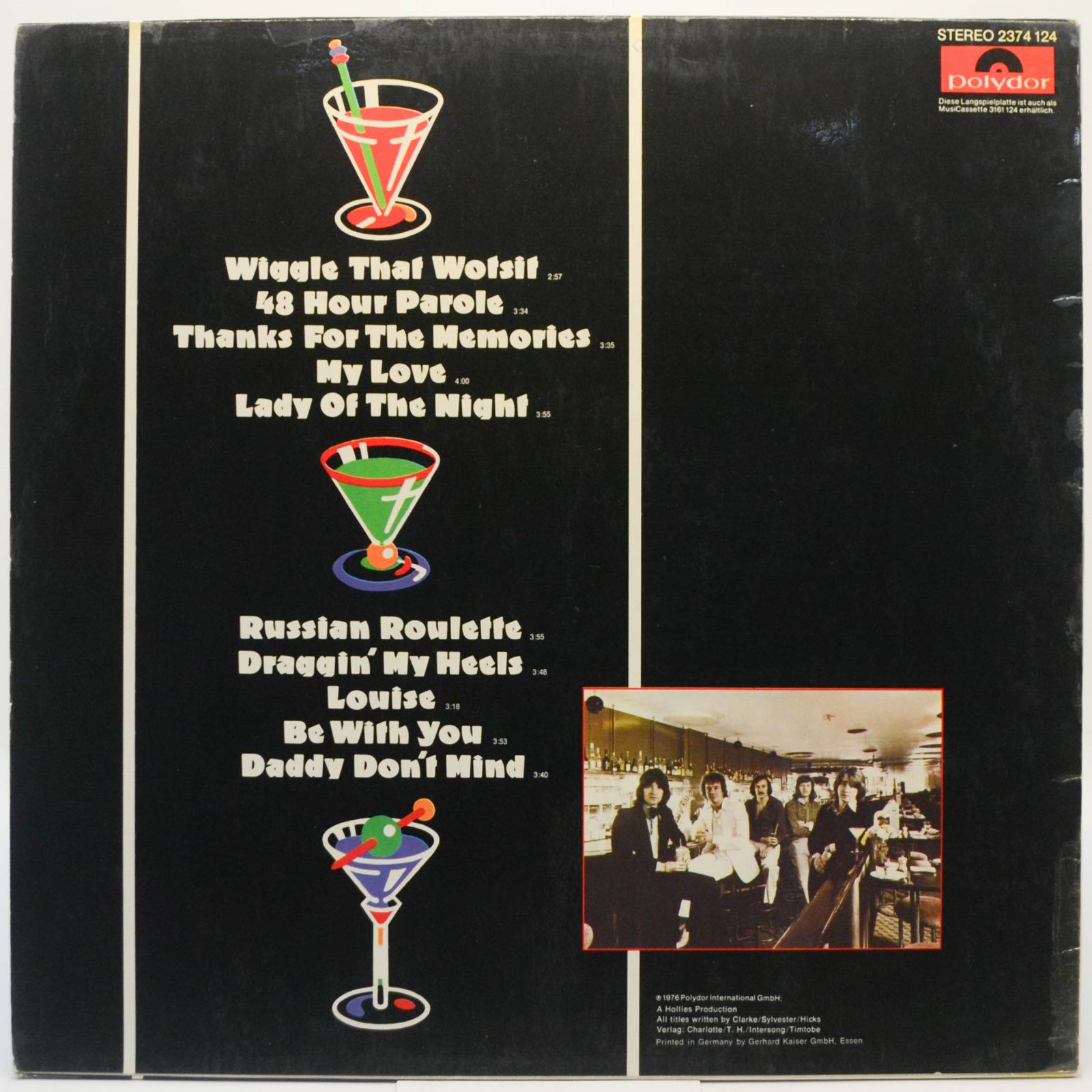 Hollies — Russian Roulette, 1976