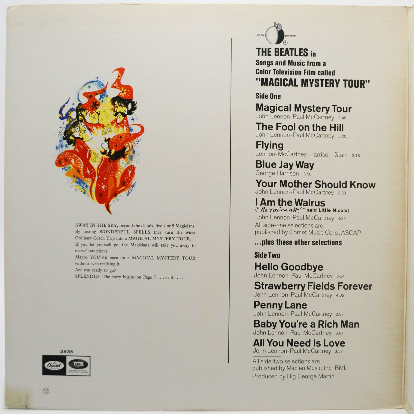 Beatles — Magical Mystery Tour (USA, booklet), 1967