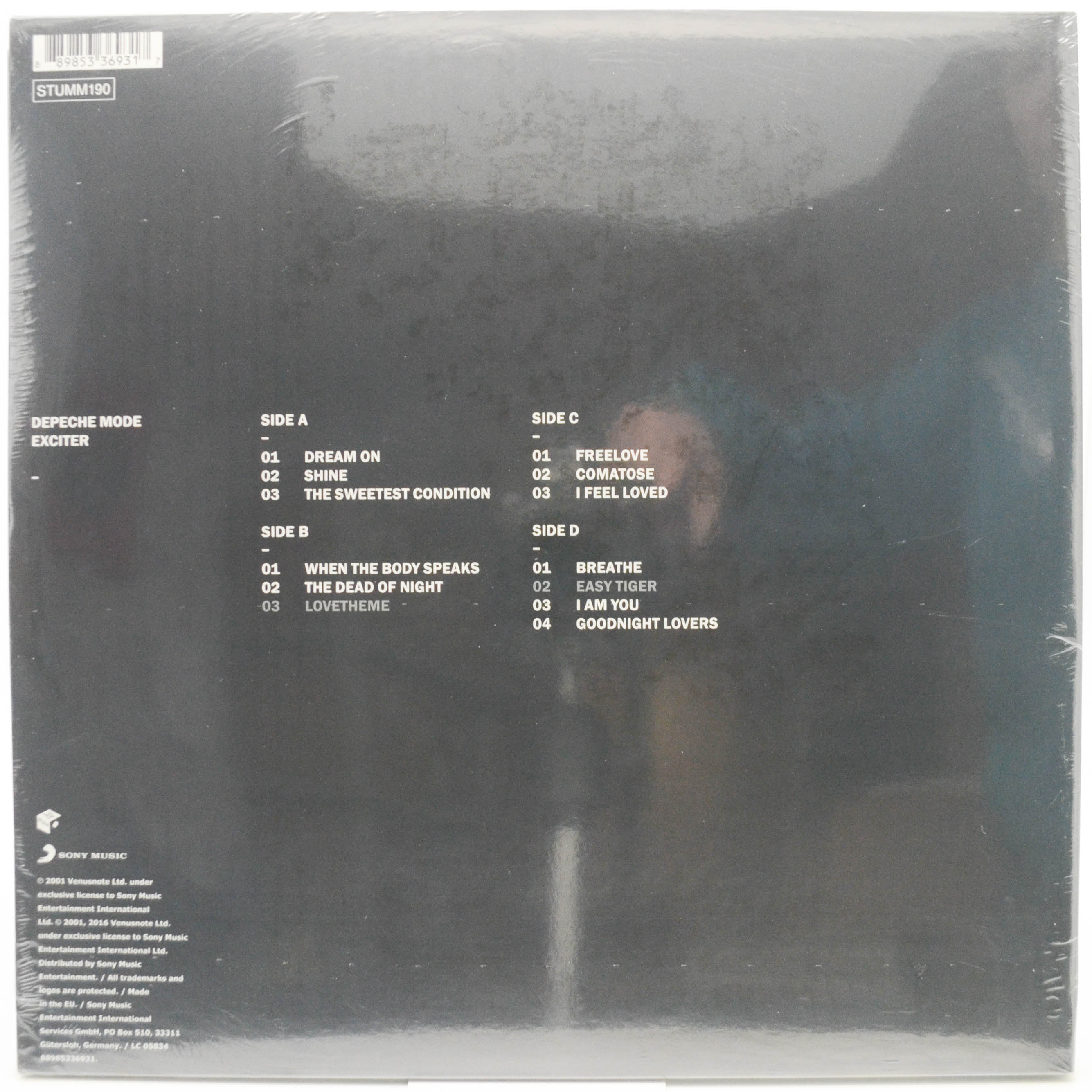 Depeche Mode — Exciter (2LP), 2001