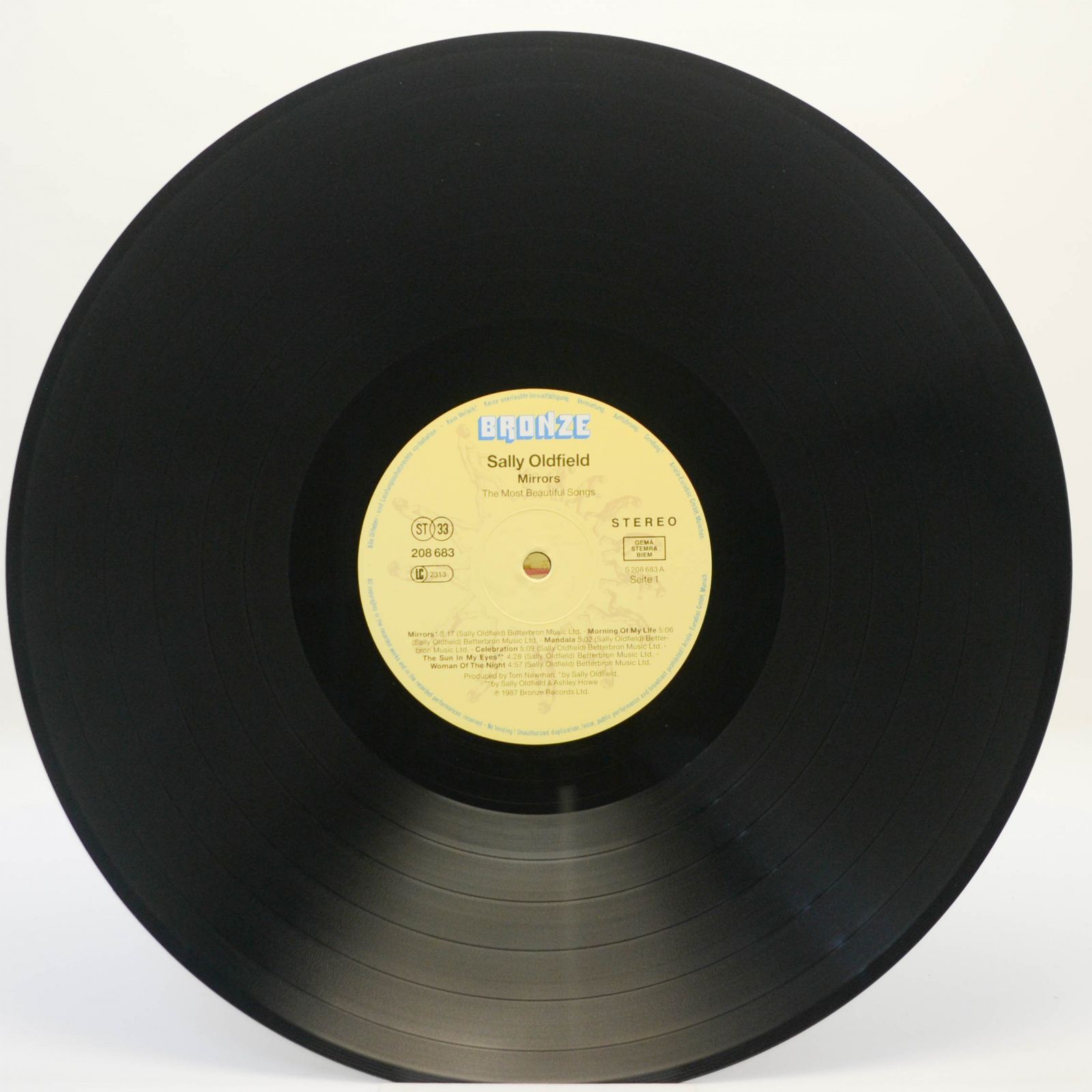 Sally Oldfield — Mirrors - The Most Beautiful Songs, 1987