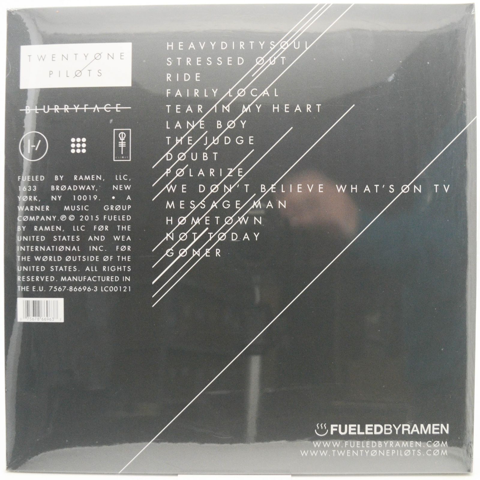 Twenty One Pilots — Blurryface (2LP), 2015