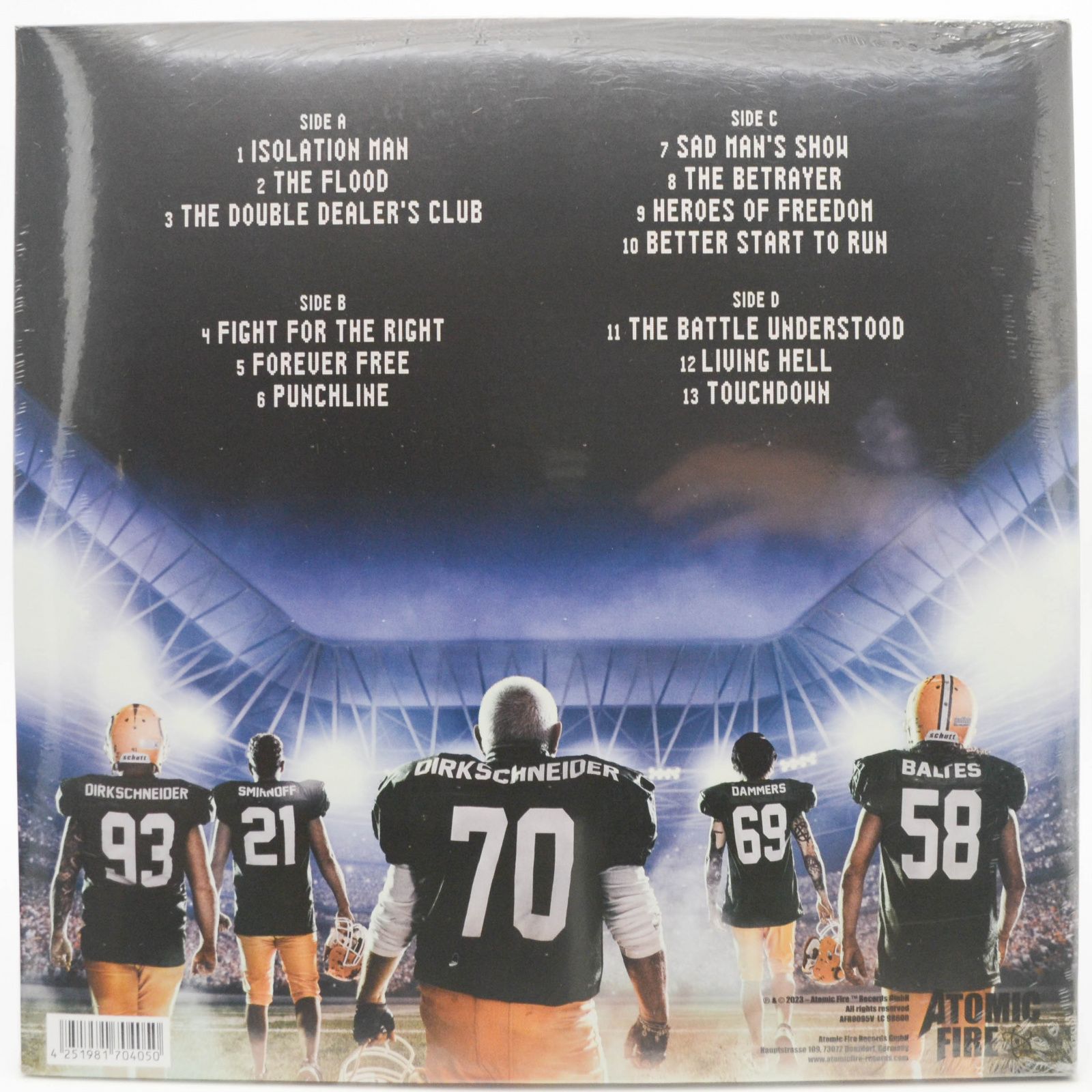 U.D.O. — Touchdown (2LP), 2023