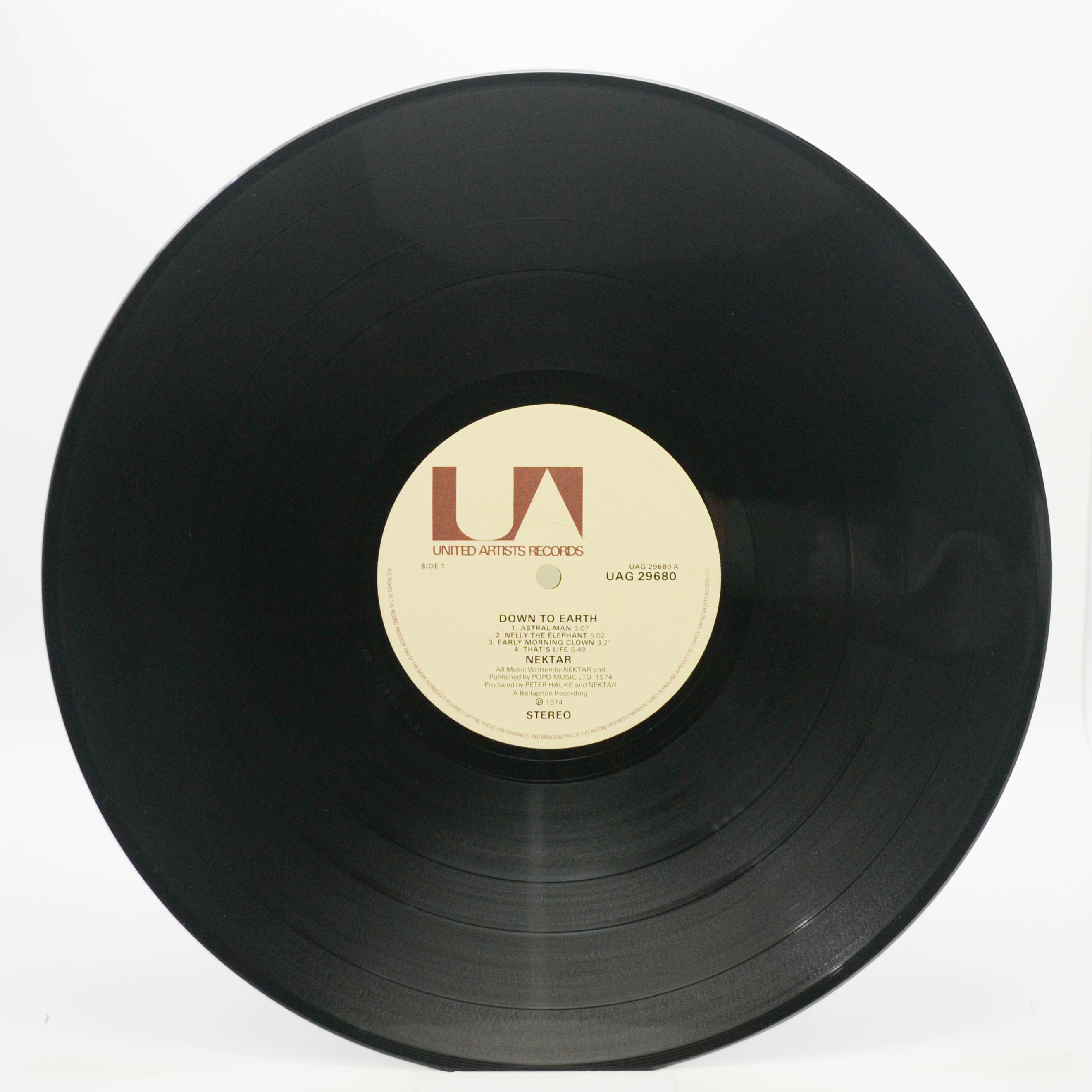 Nektar — Down To Earth (1-st, UK), 1974