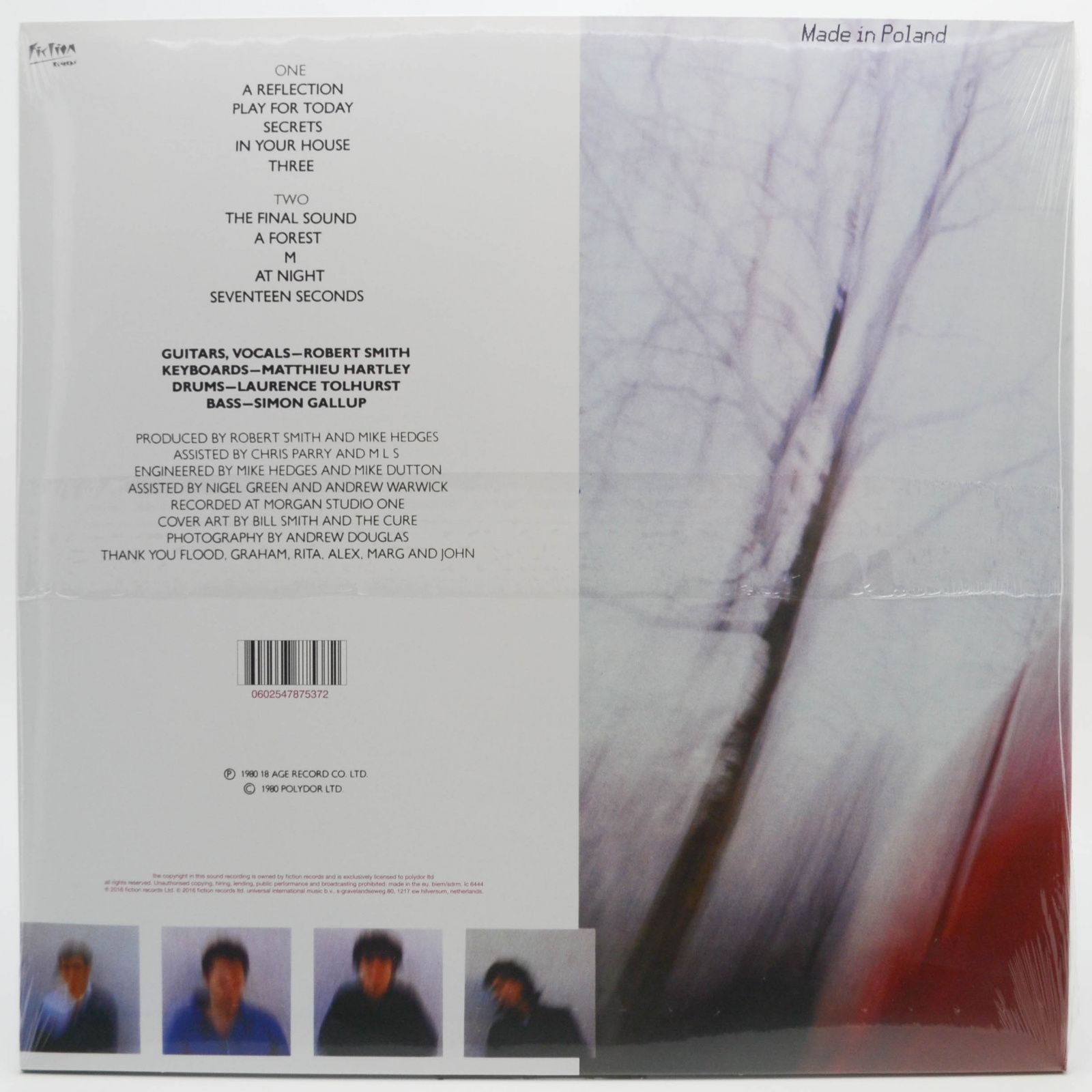 Cure — Seventeen Seconds, 1980