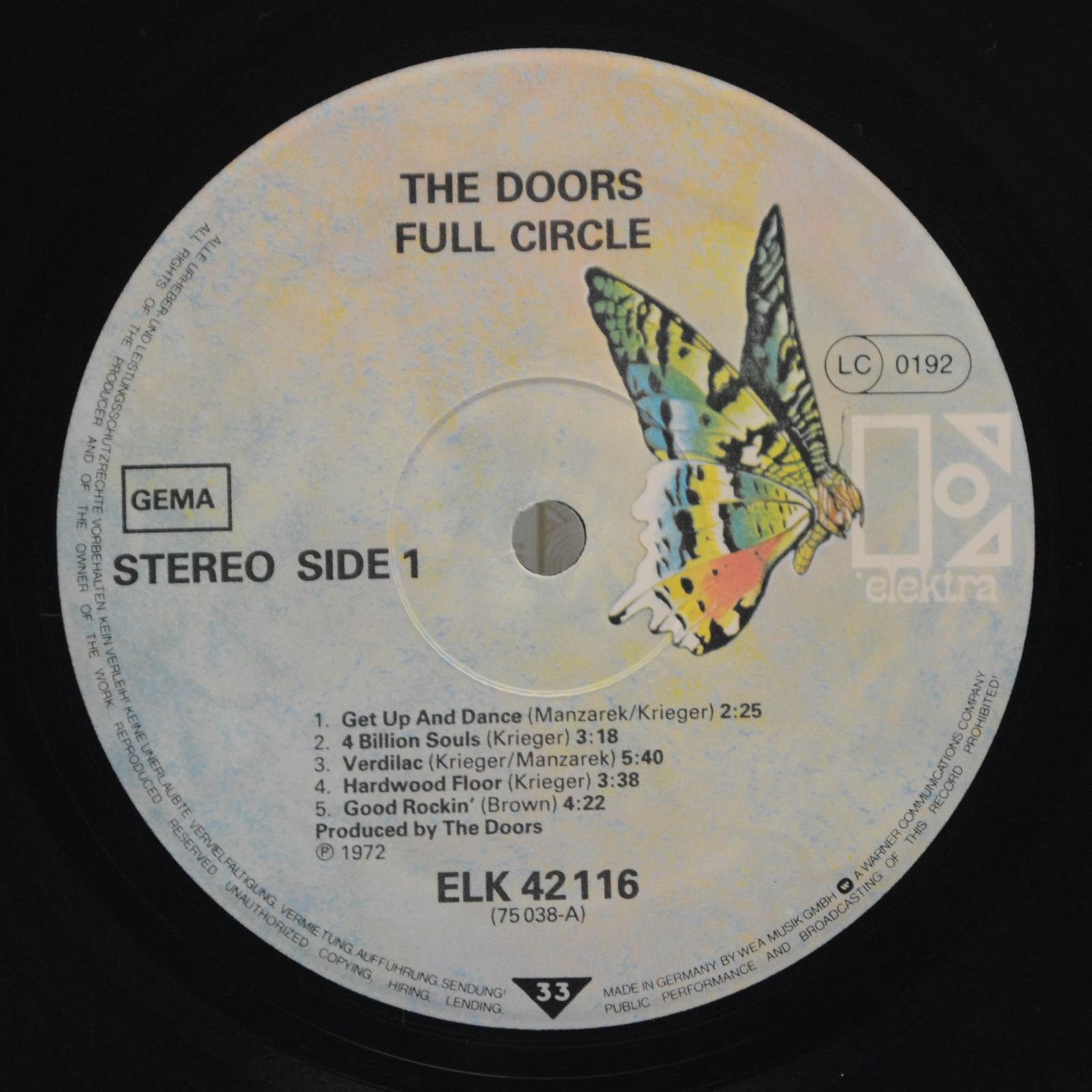 Doors — Full Circle, 1972