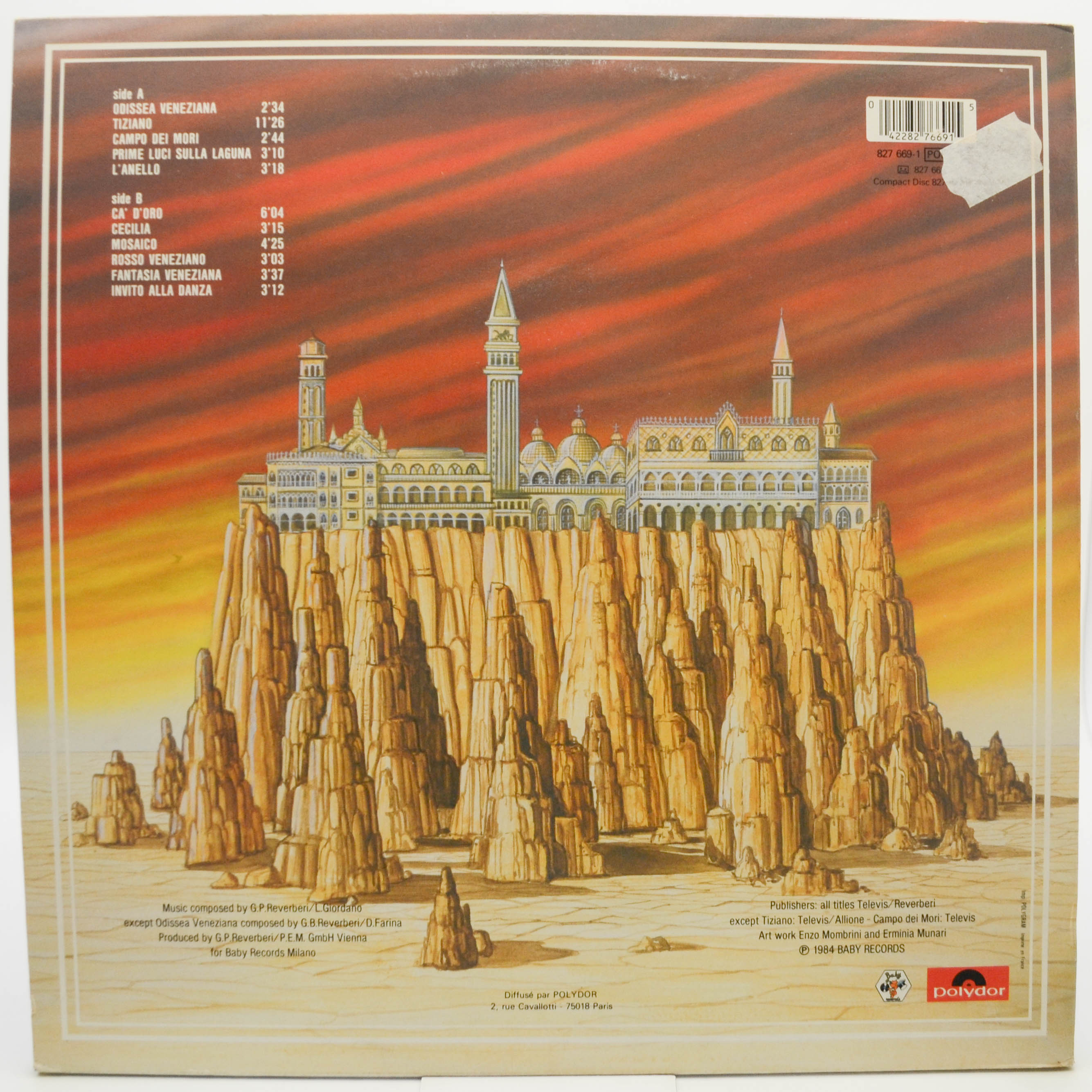 Rondo' Veneziano — L'odyssée De Venise, 1985