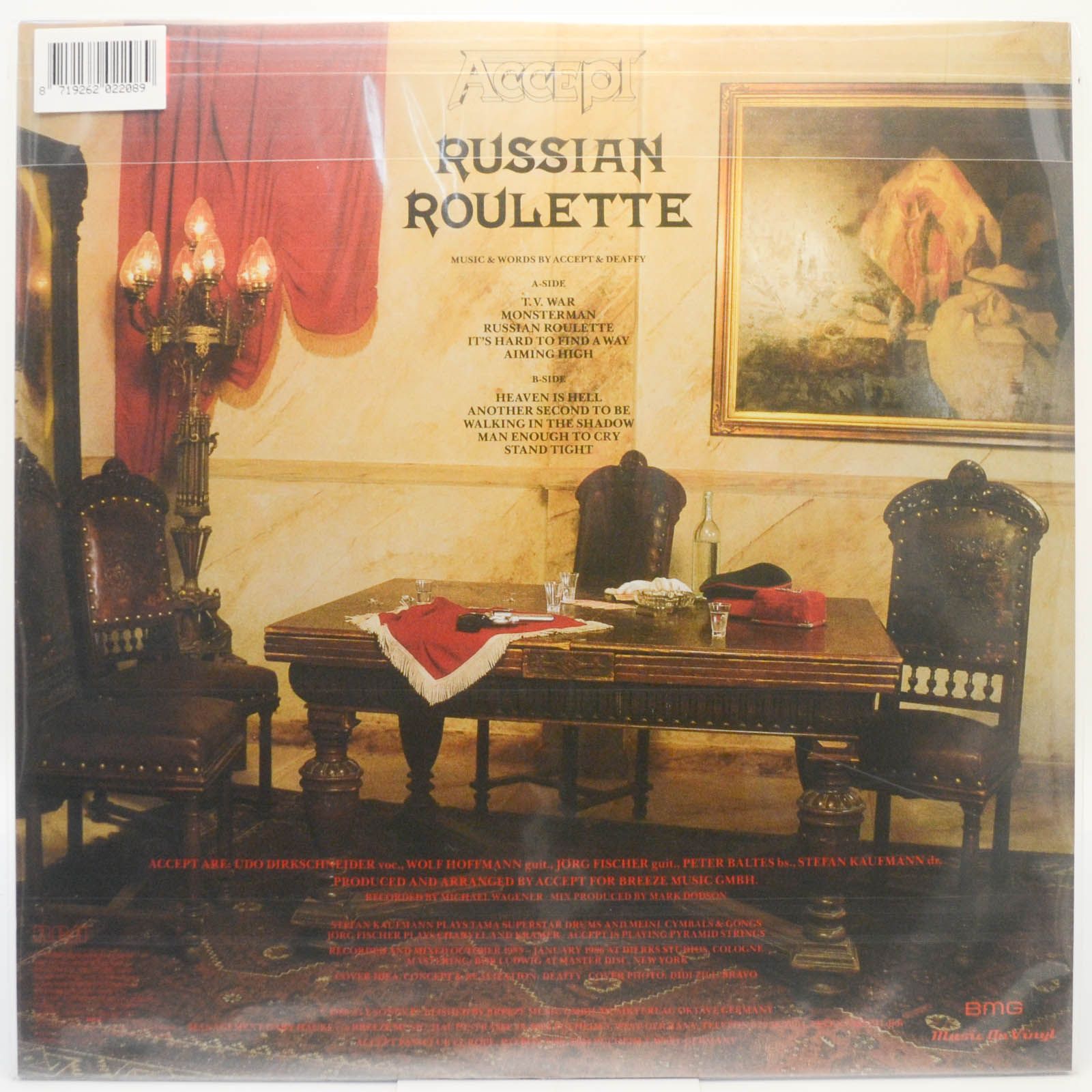 Accept — Russian Roulette, 1986