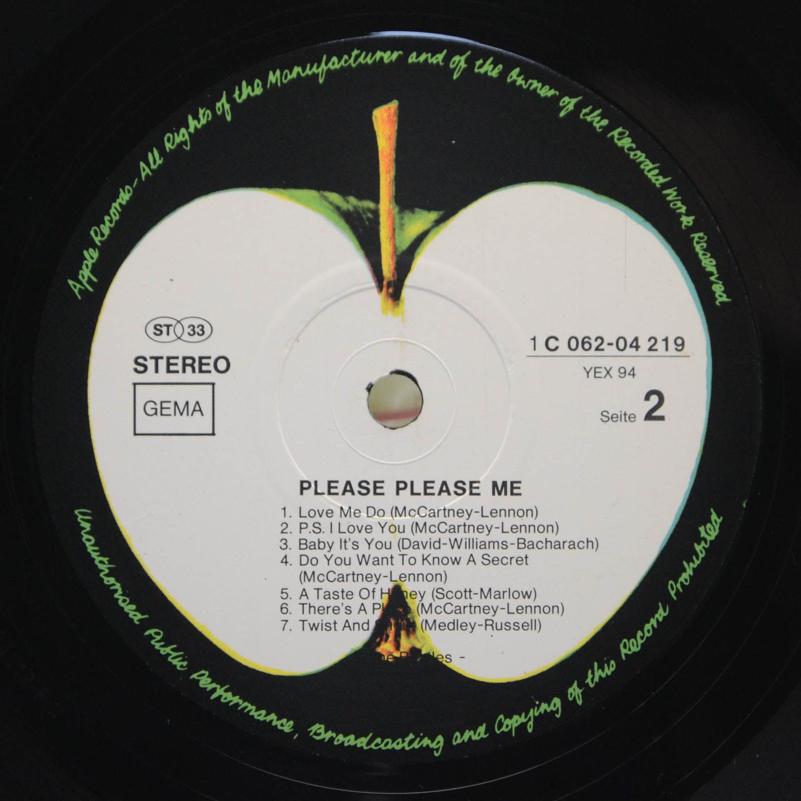 Beatles — Please Please Me, 1963