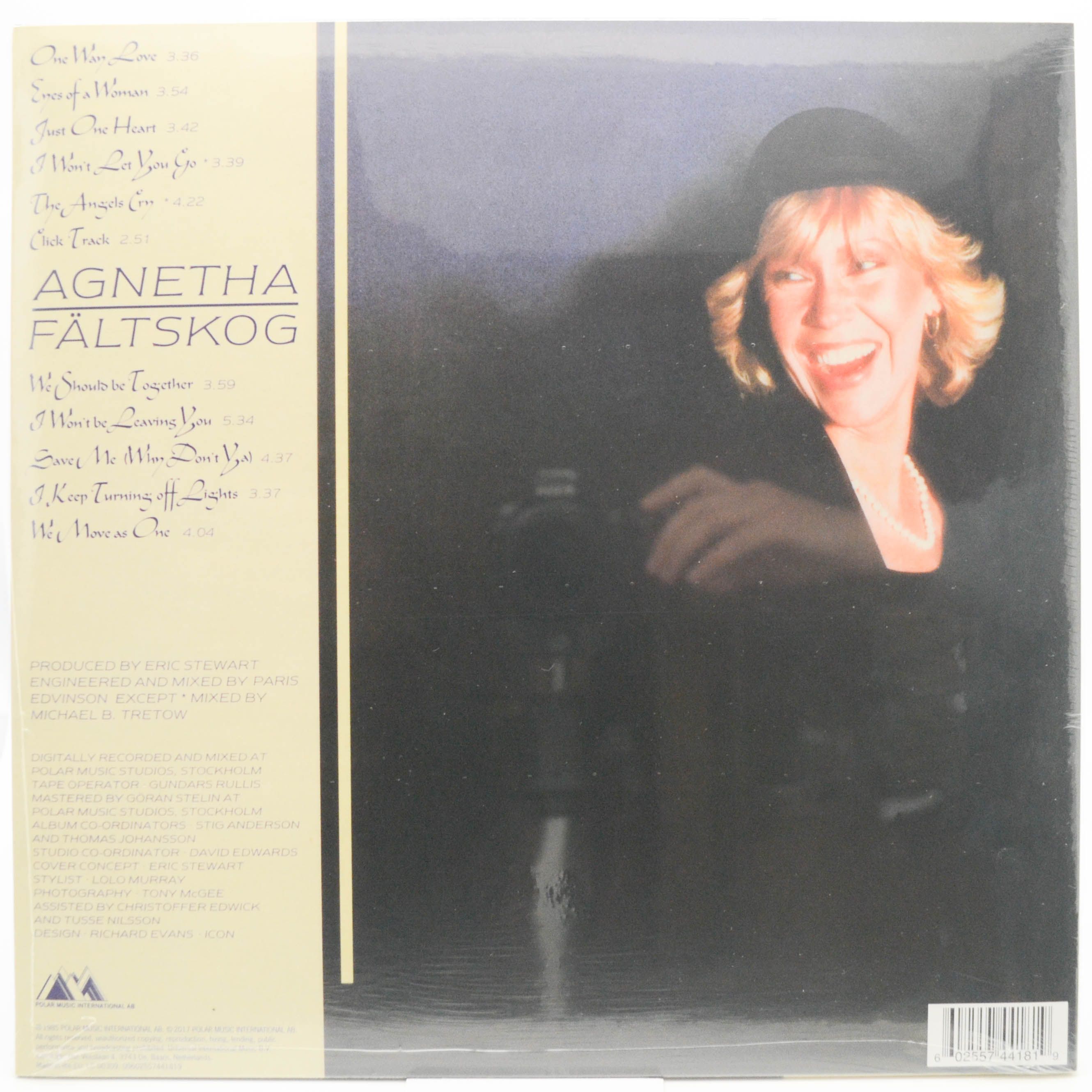 Agnetha Fältskog — Eyes Of A Woman, 1985