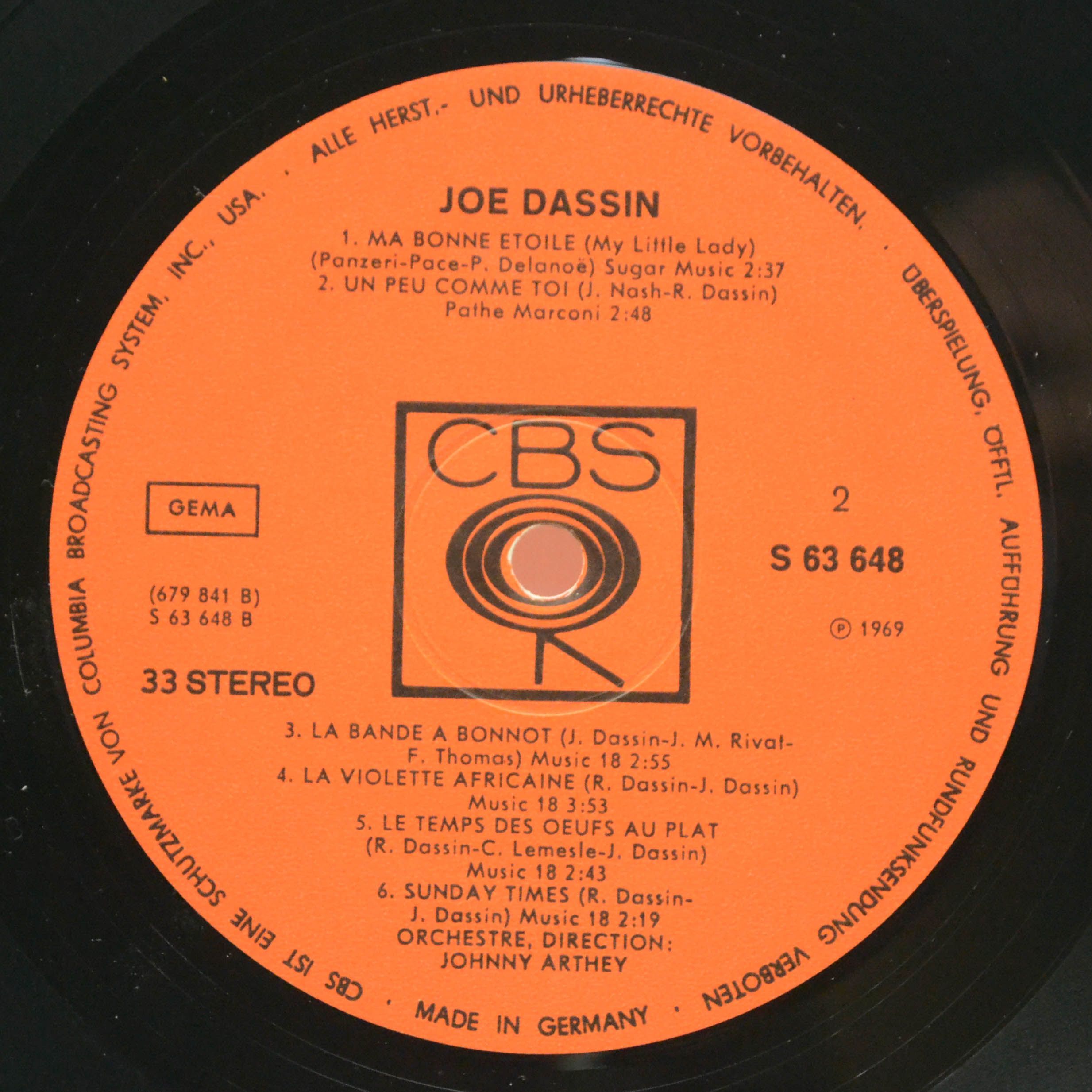 Joe Dassin — Joe Dassin, 1969