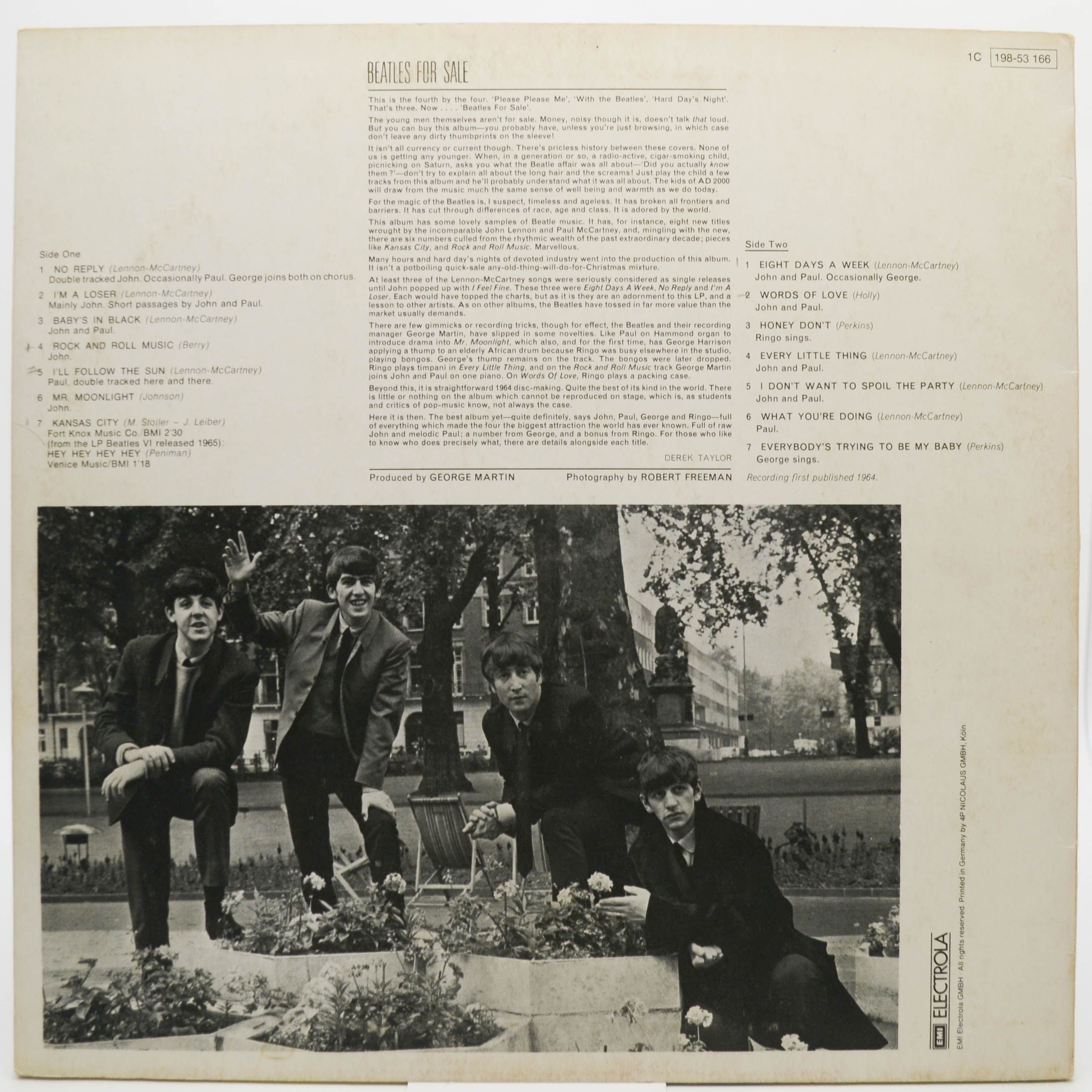Beatles — Beatles For Sale, 1964