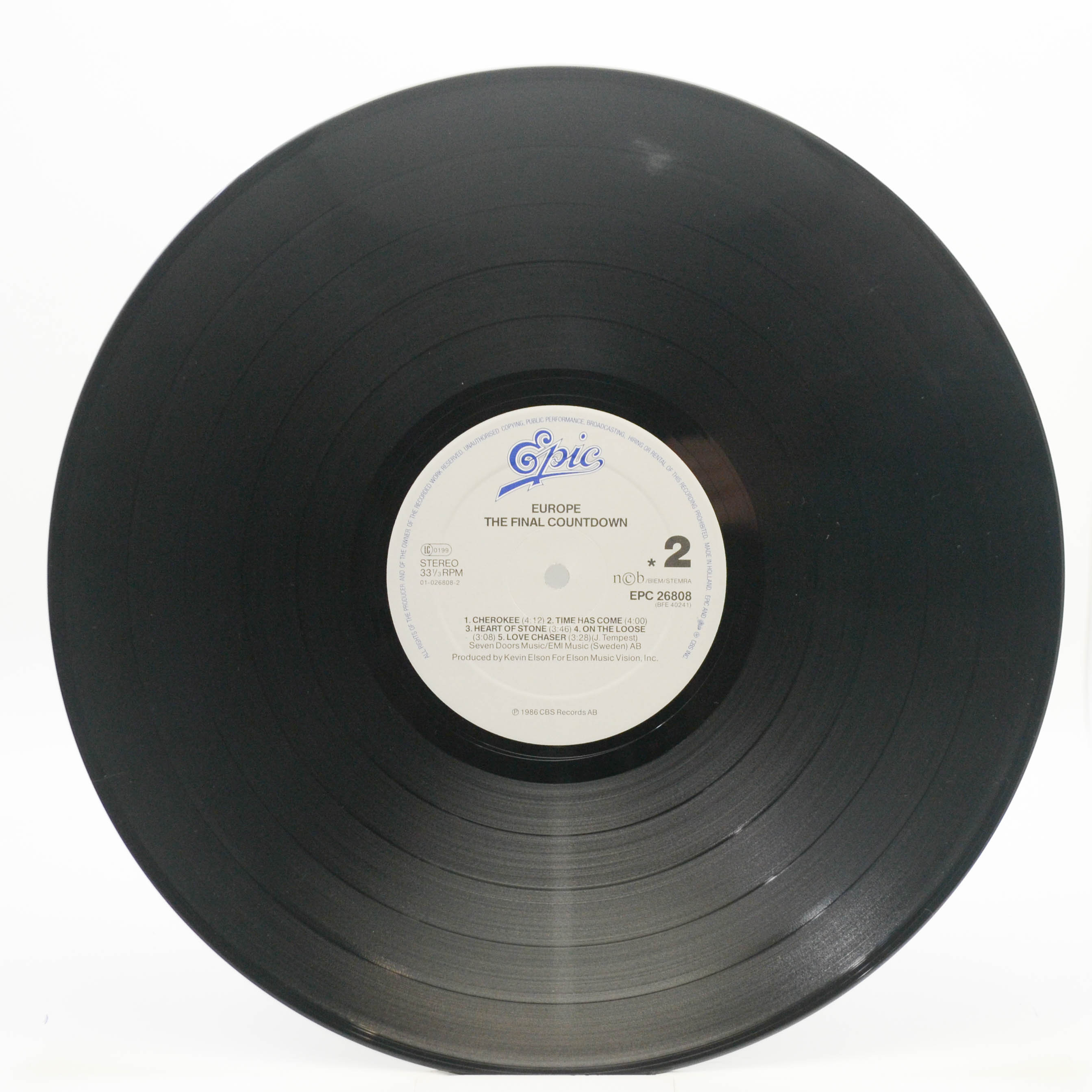 Europe — The Final Countdown, 1986