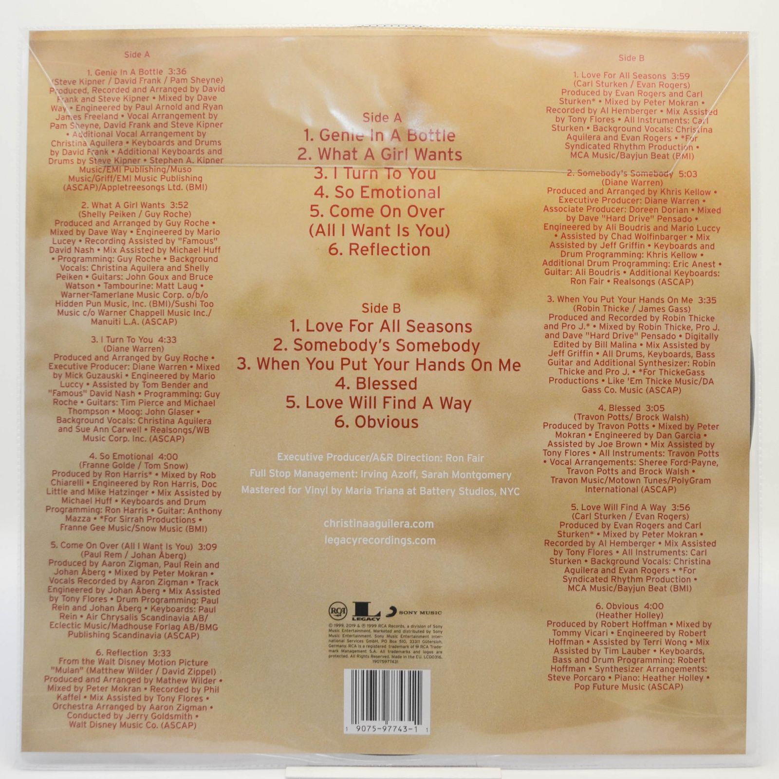 Christina Aguilera — Christina Aguilera, 2019