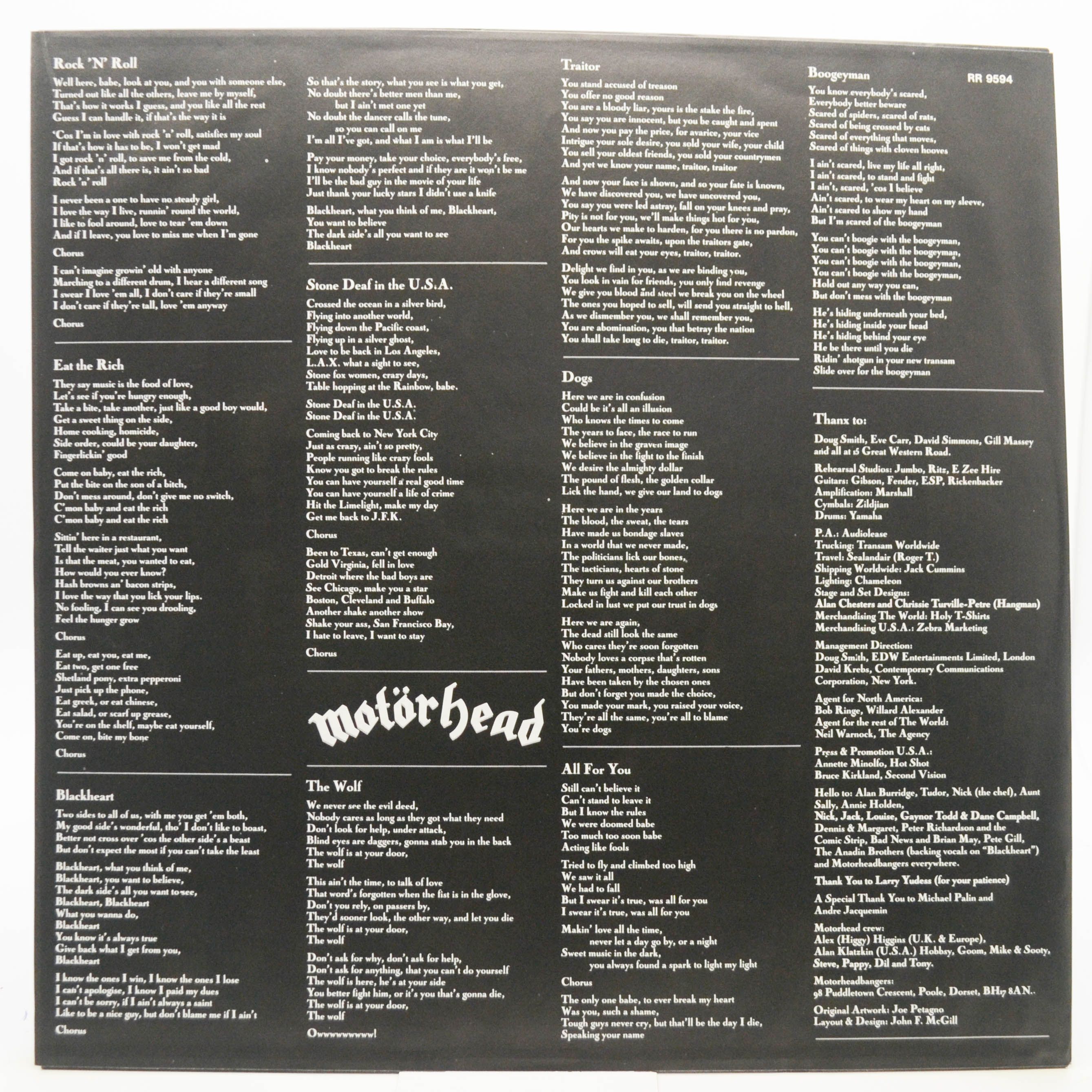 Motörhead — Rock 'N' Roll, 1987