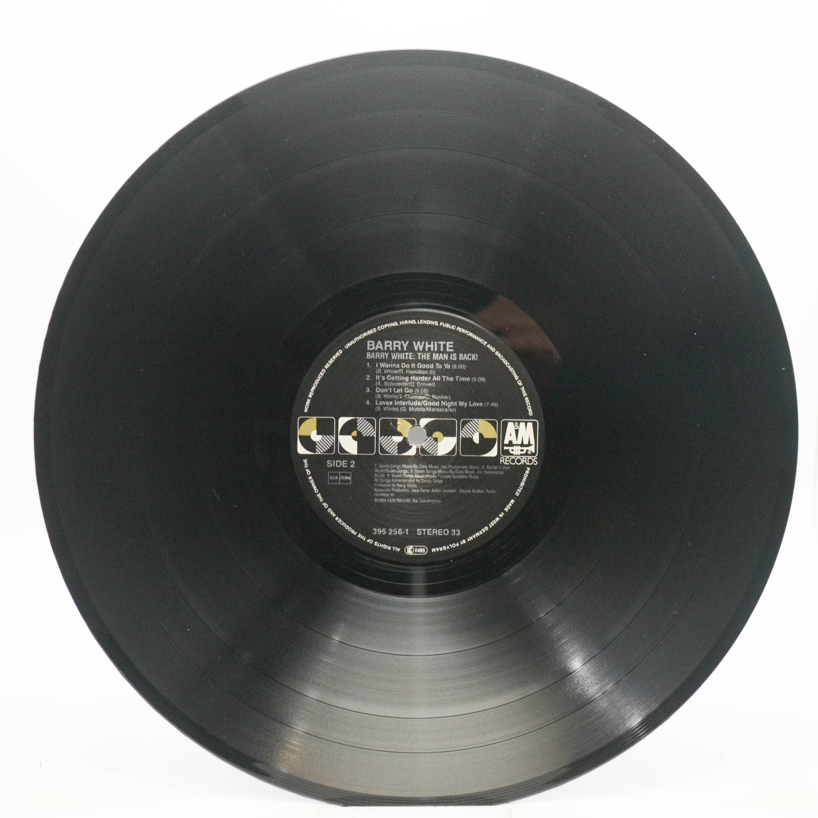 Barry White — The Man Is Back!, 1989