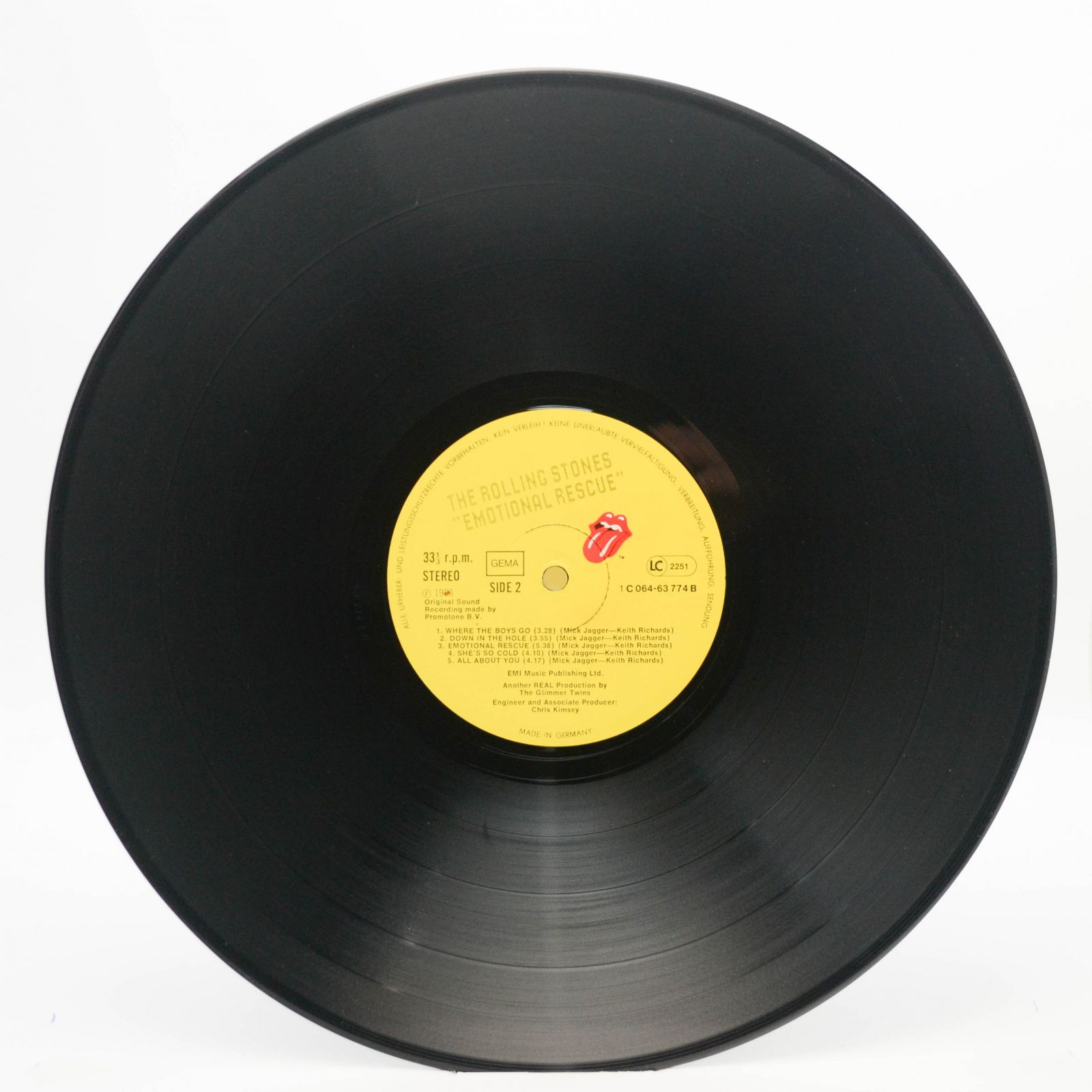 Rolling Stones — Emotional Rescue, 1980