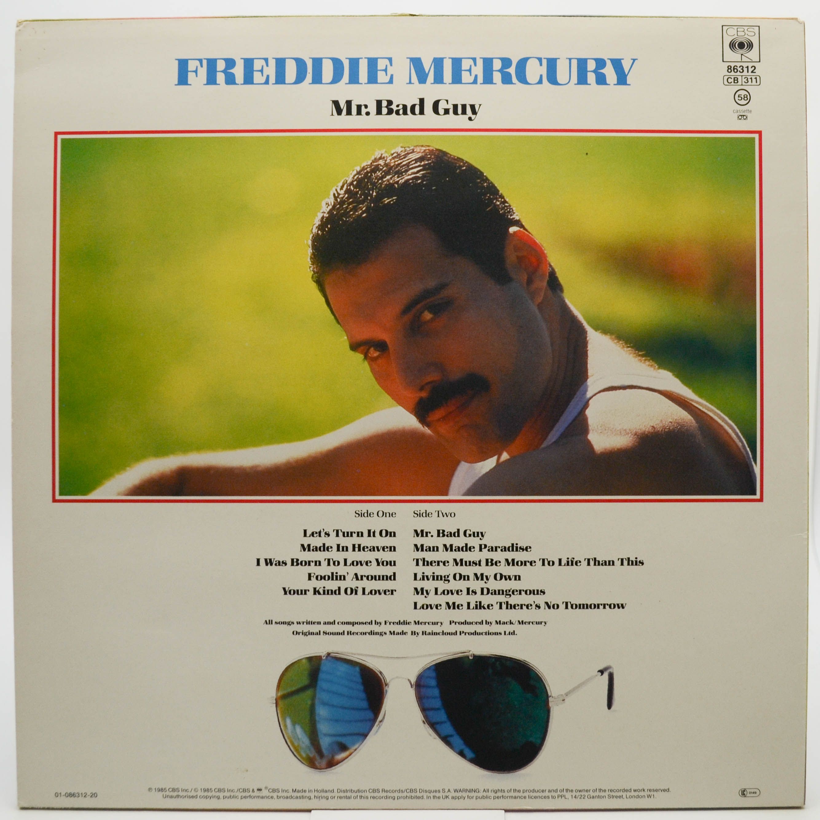 Freddie Mercury — Mr. Bad Guy, 1985