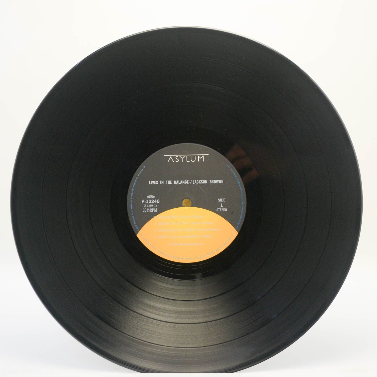 Jackson Browne — Lives In The Balance, 1986