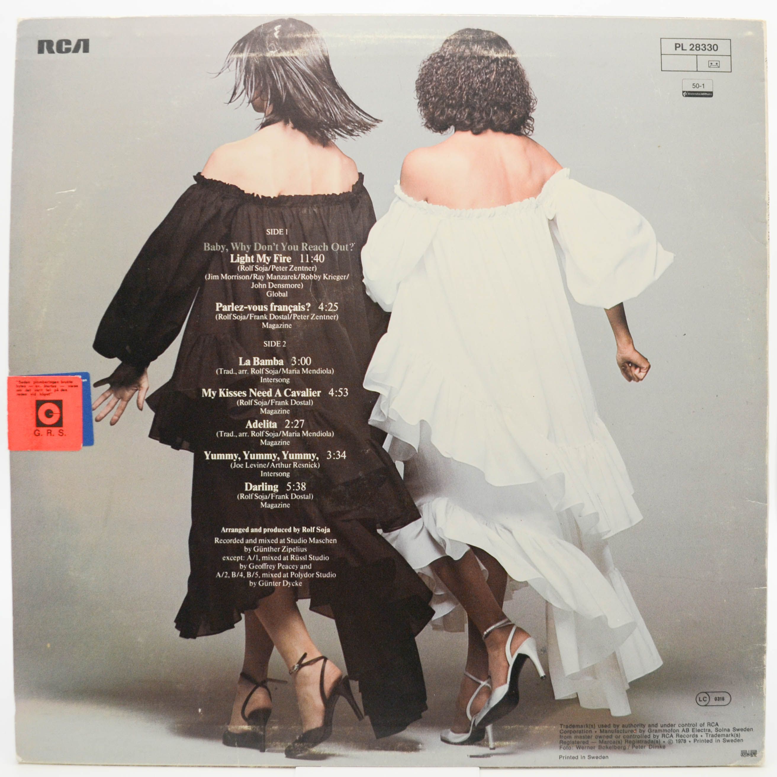 Baccara — Light My Fire, 1978