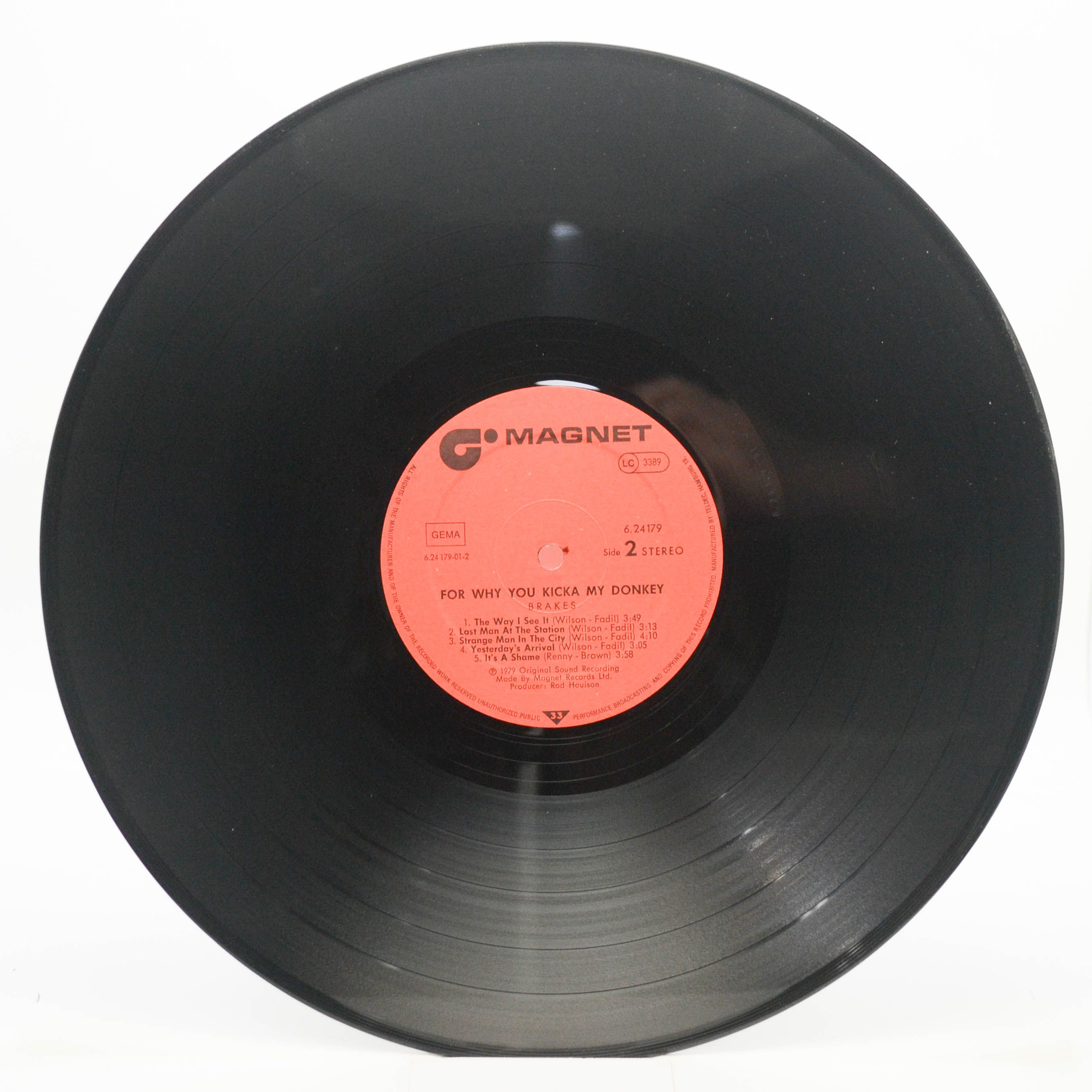 Brakes — For Why You Kicka My Donkey?, 1979