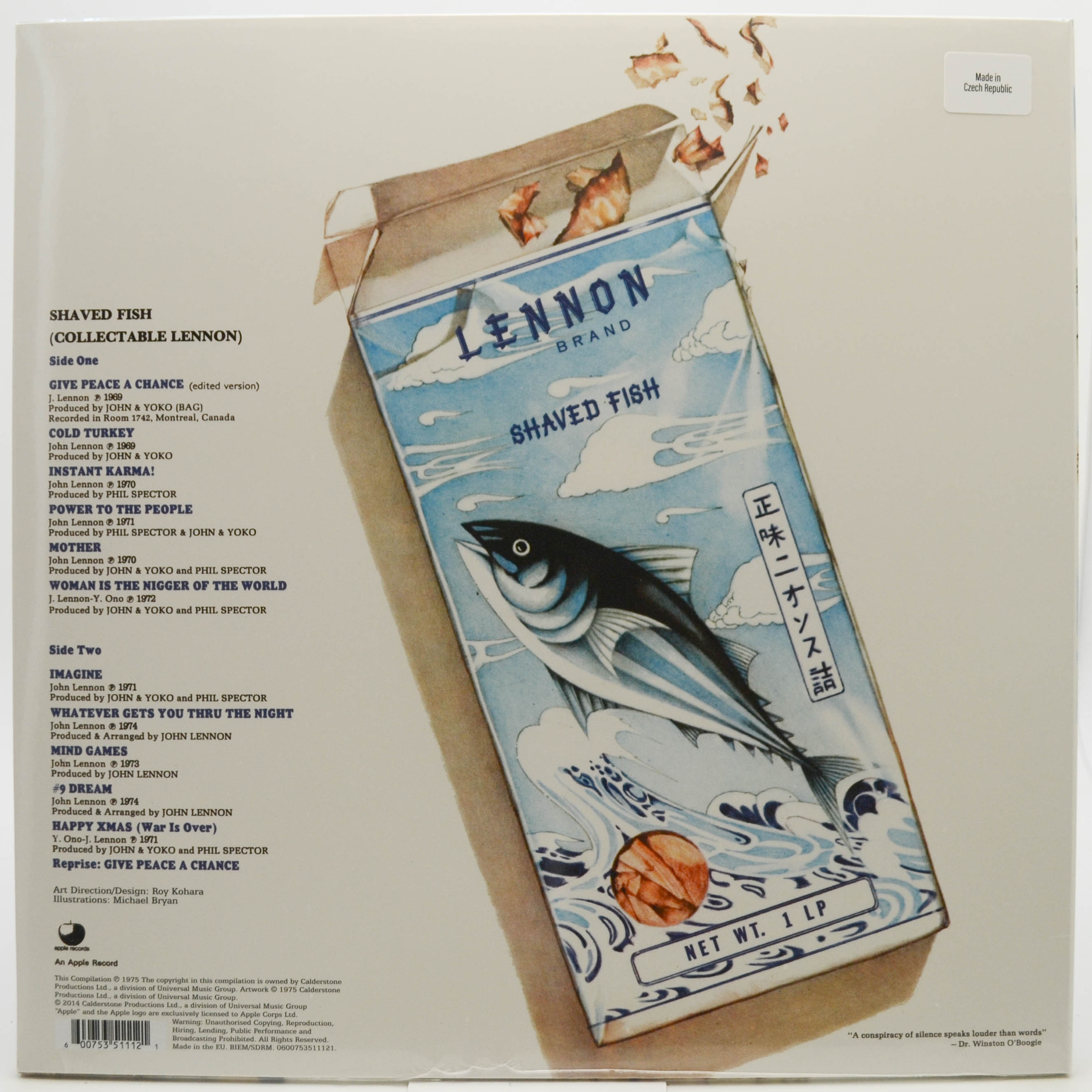 Lennon / Plastic Ono Band — Shaved Fish, 1975