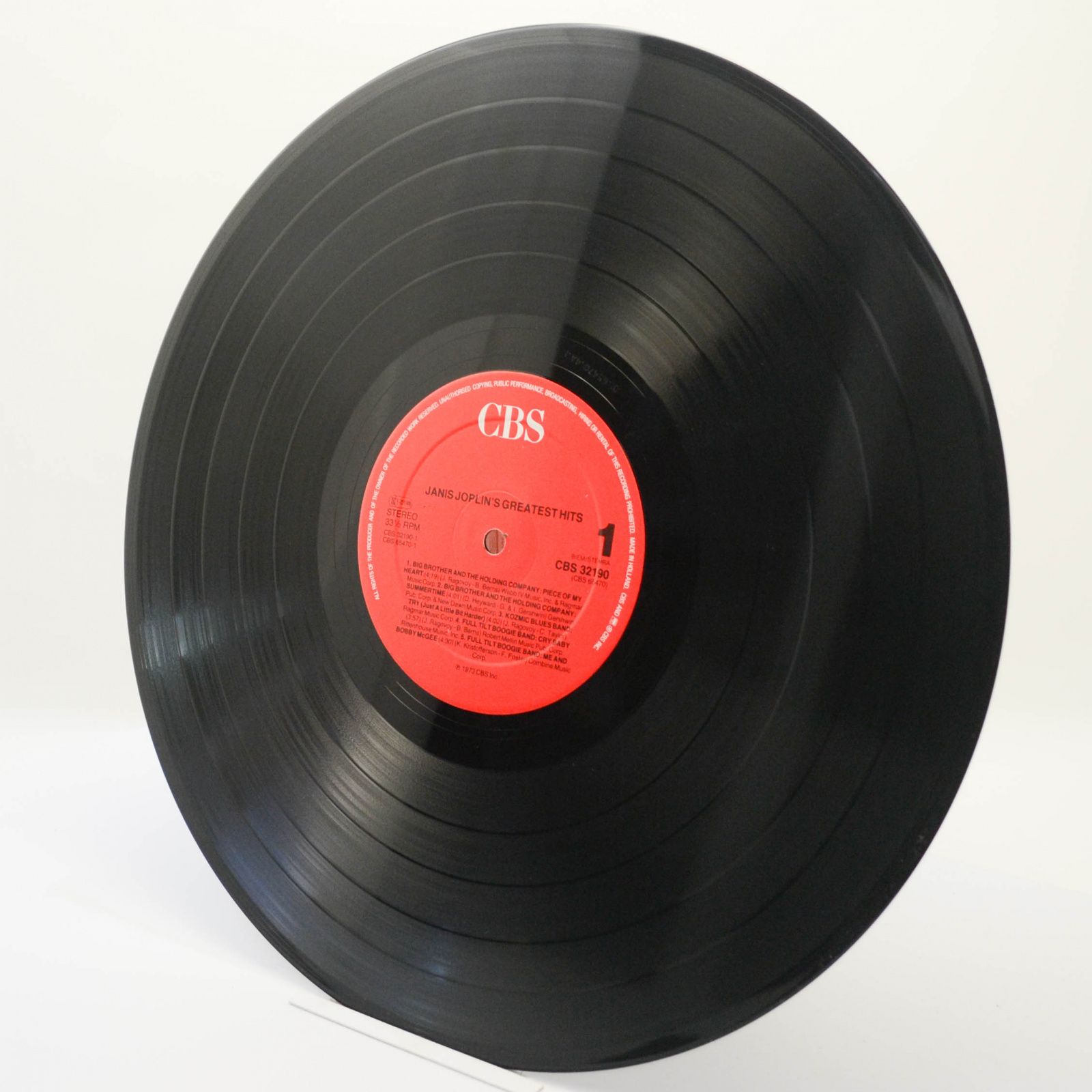 Janis Joplin — Janis Joplin's Greatest Hits, 1973