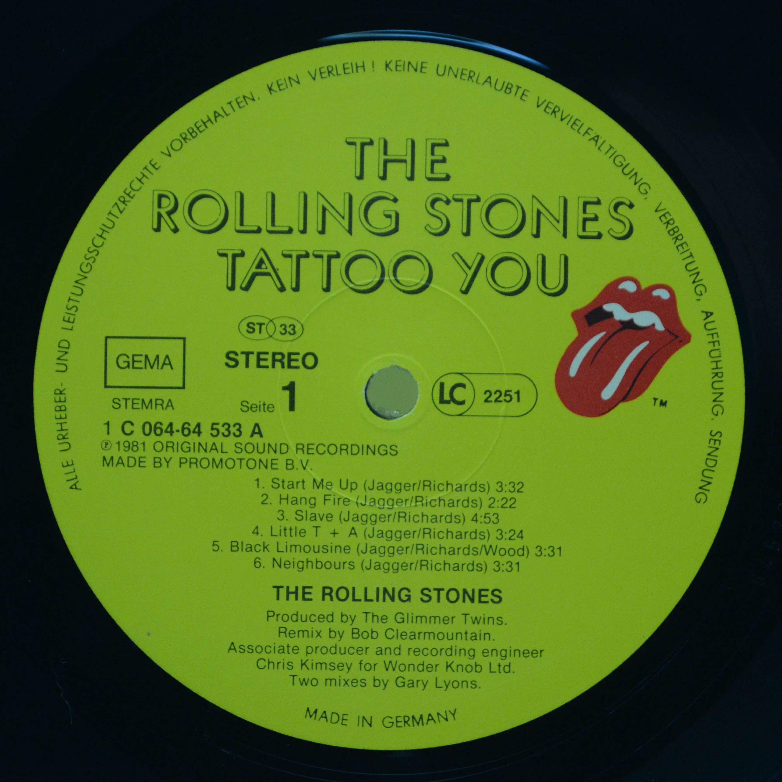 Rolling Stones — Tattoo You, 1981