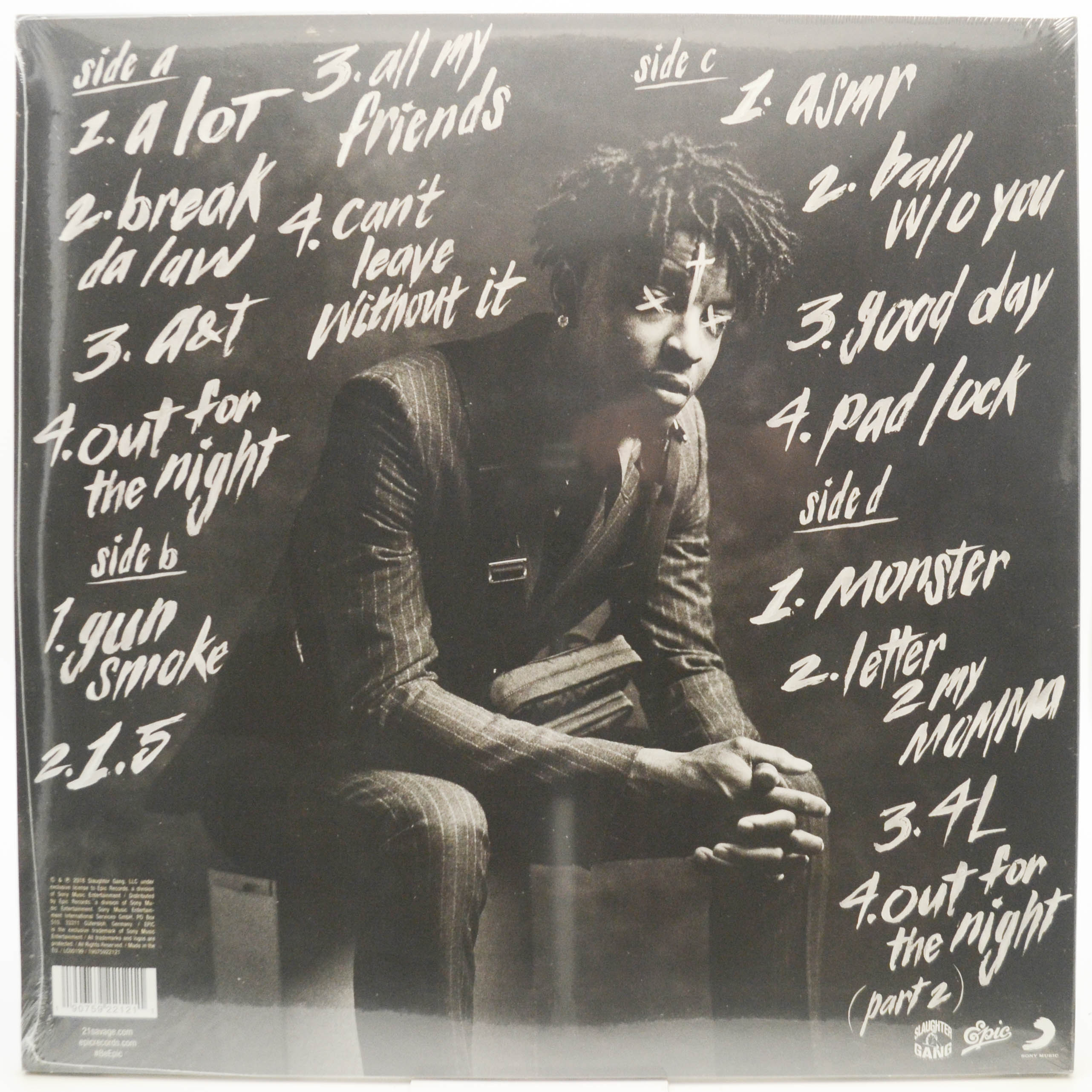 21 Savage — I Am > I Was (2LP), 2018