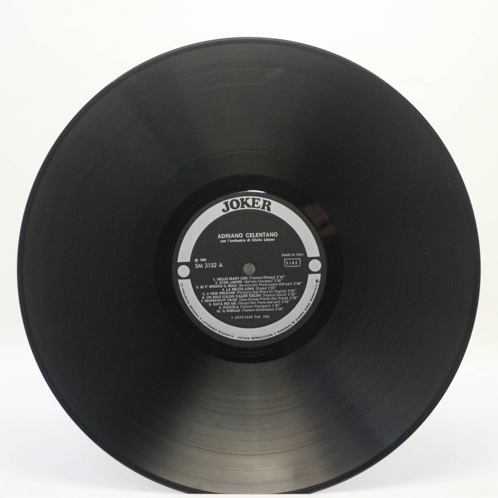 Celentano — Canta 20 Successi, 1969