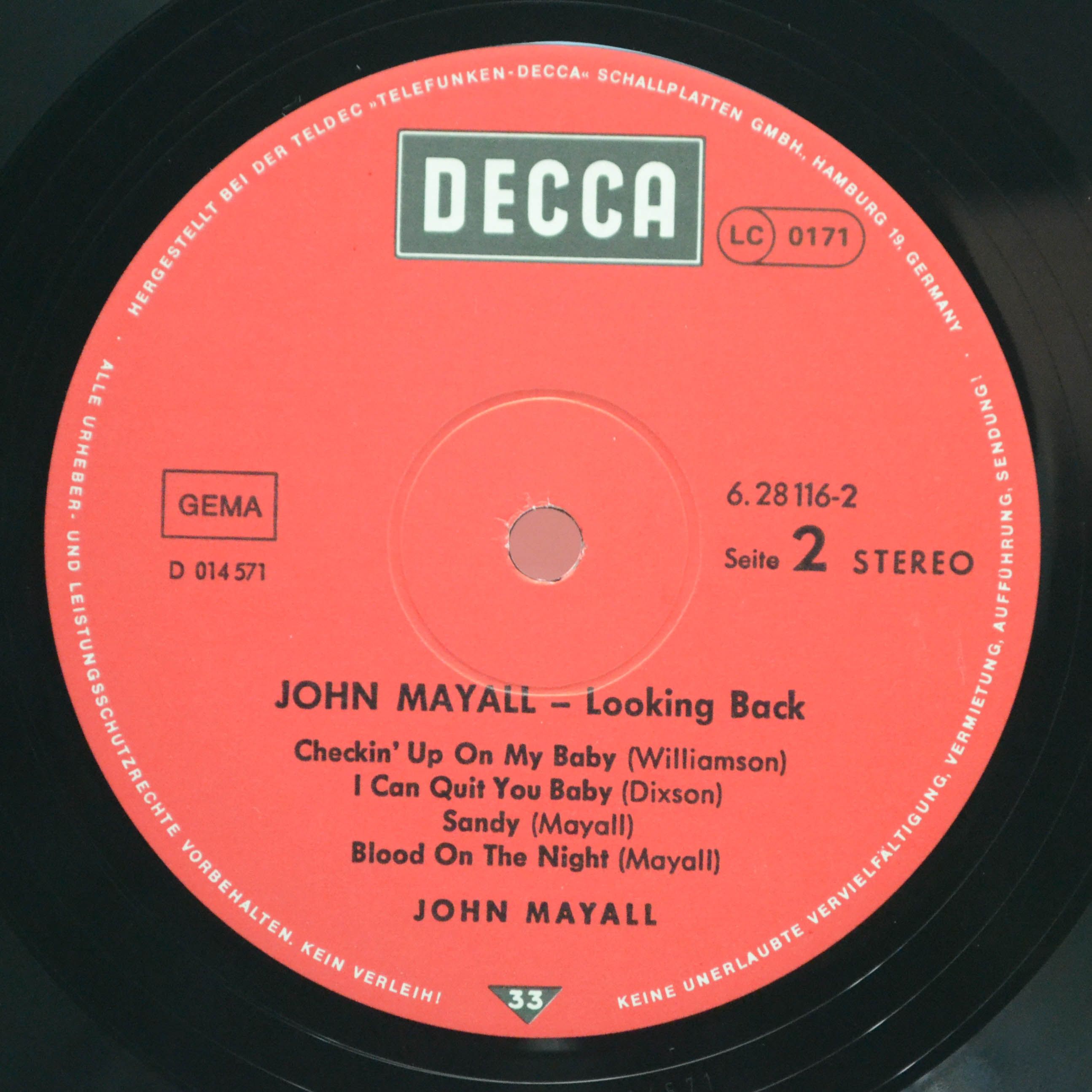 John Mayall — Looking Back (2LP), 1969