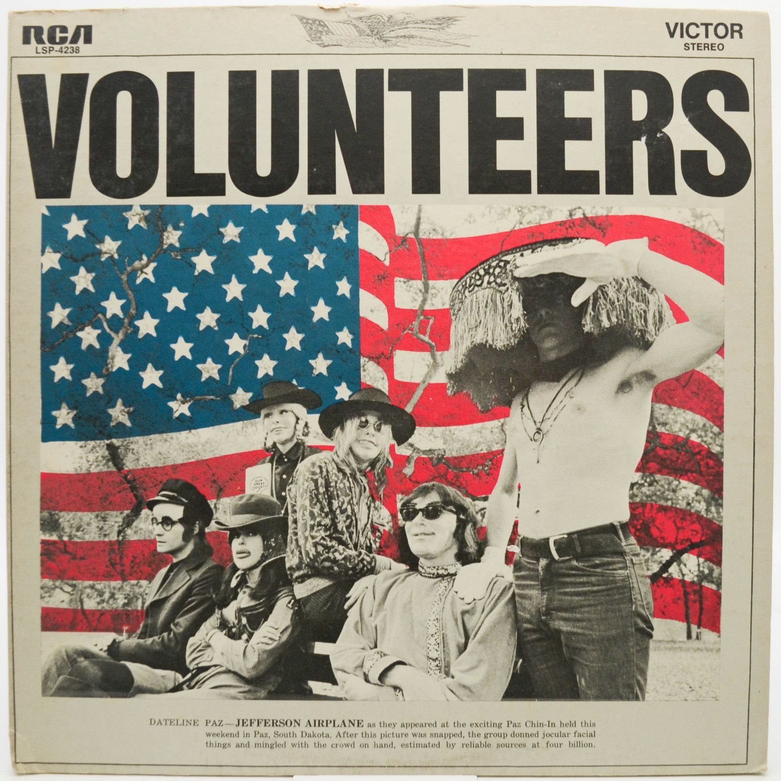 Jefferson Airplane — Volunteers (1-st, USA), 1969