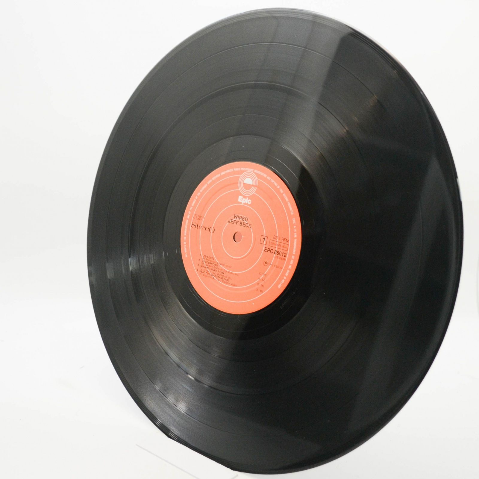 Jeff Beck — Wired, 1976