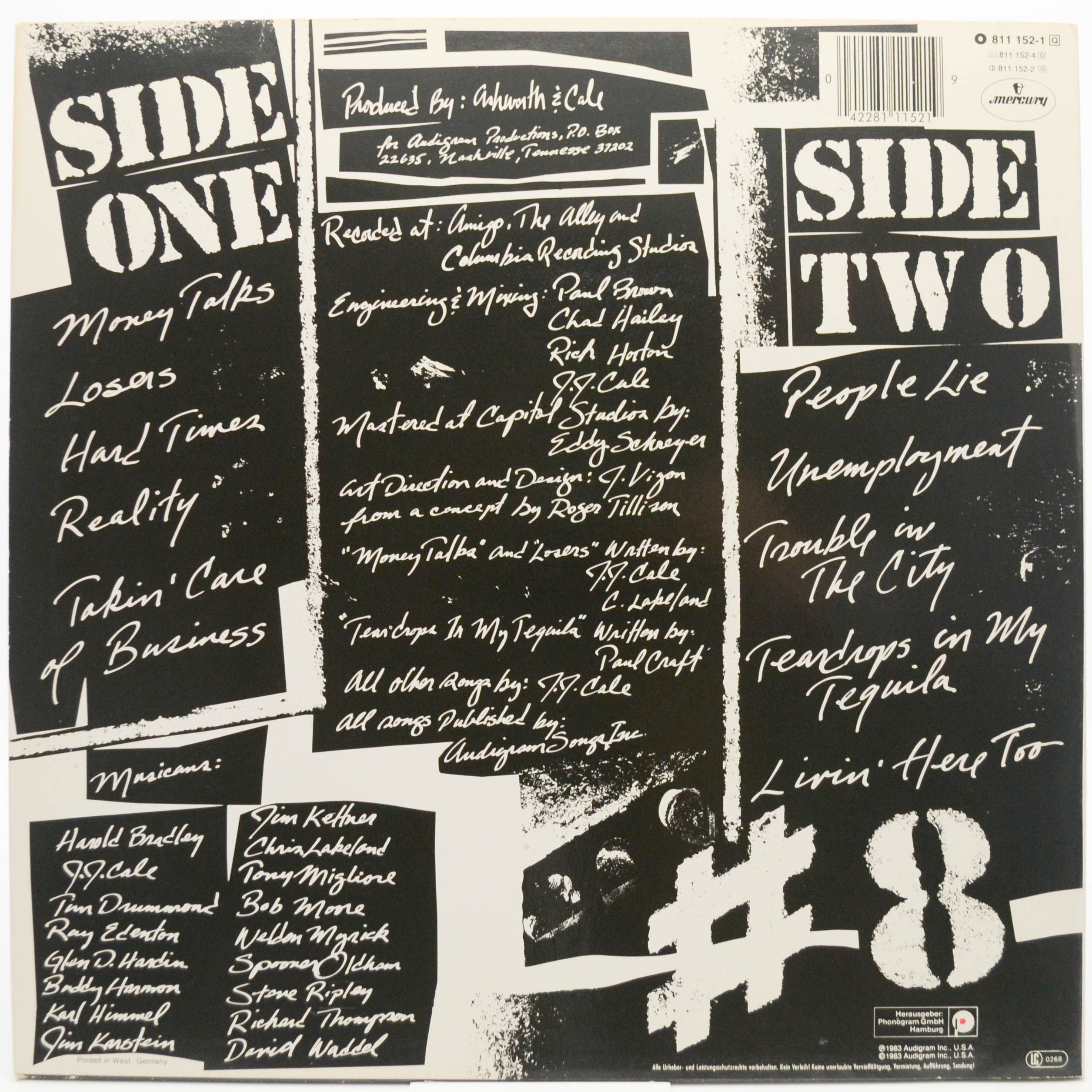 J.J. Cale — #8, 1983