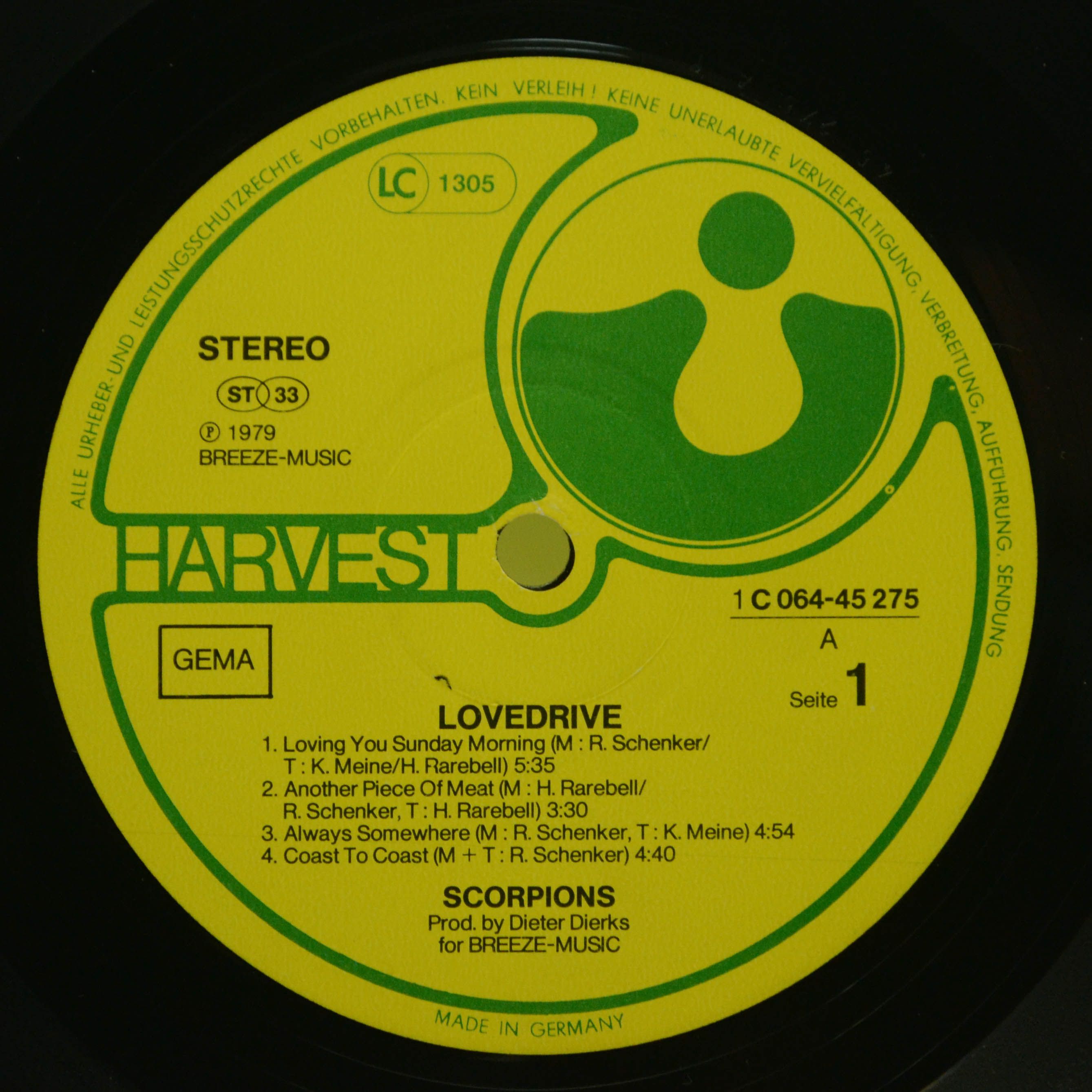 Scorpions — Lovedrive, 1979