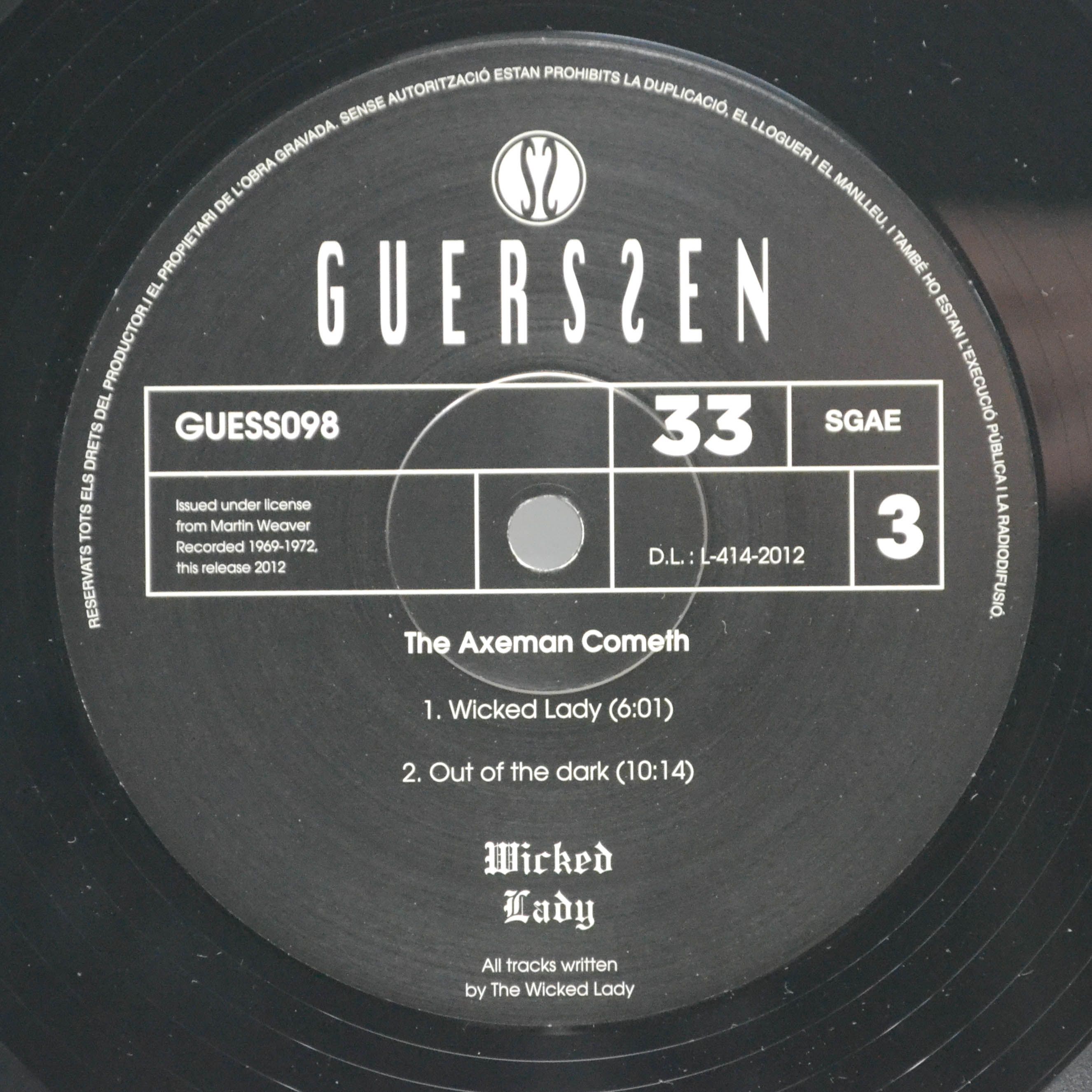 Wicked Lady — The Axeman Cometh (2LP), 1994