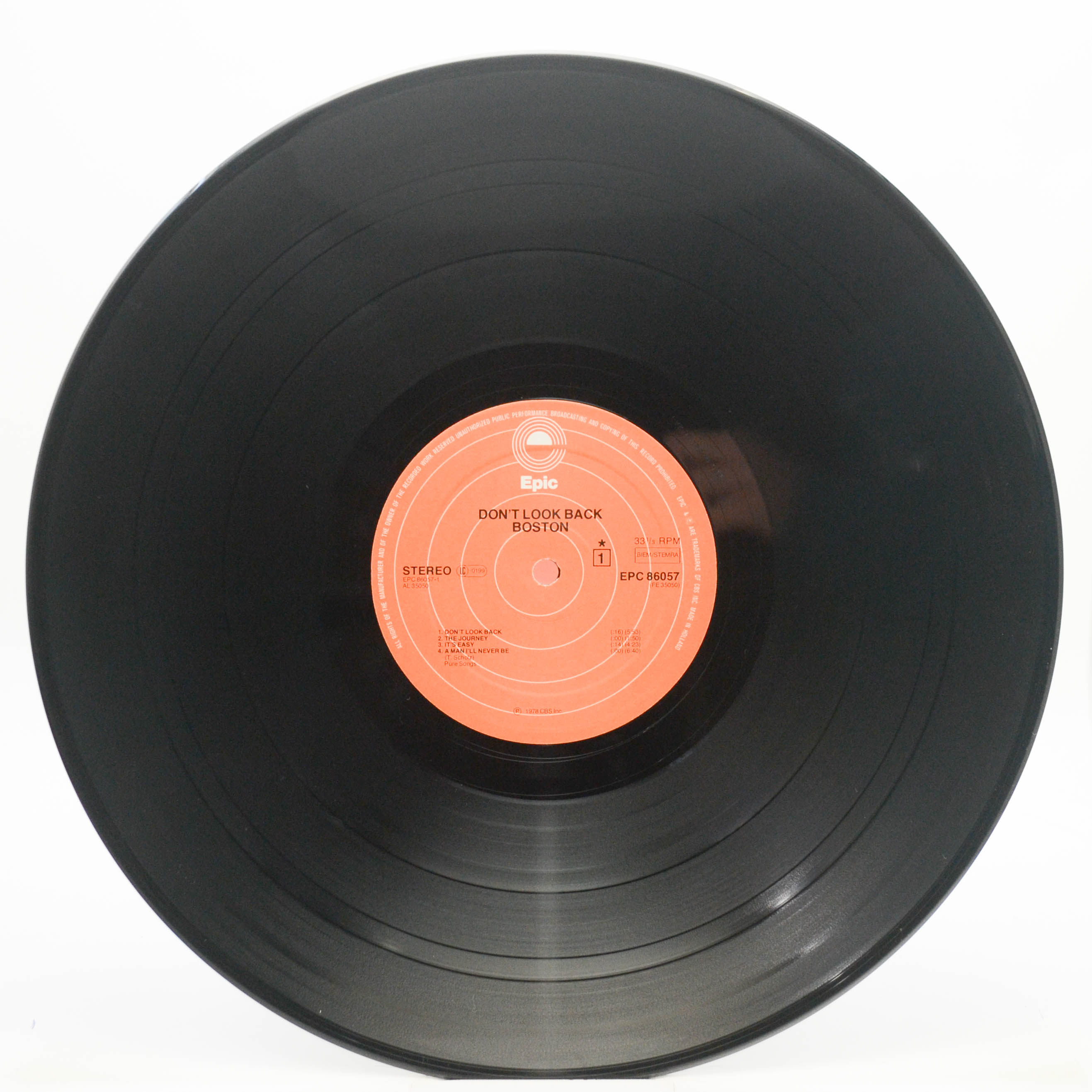 Boston — Don't Look Back, 1978