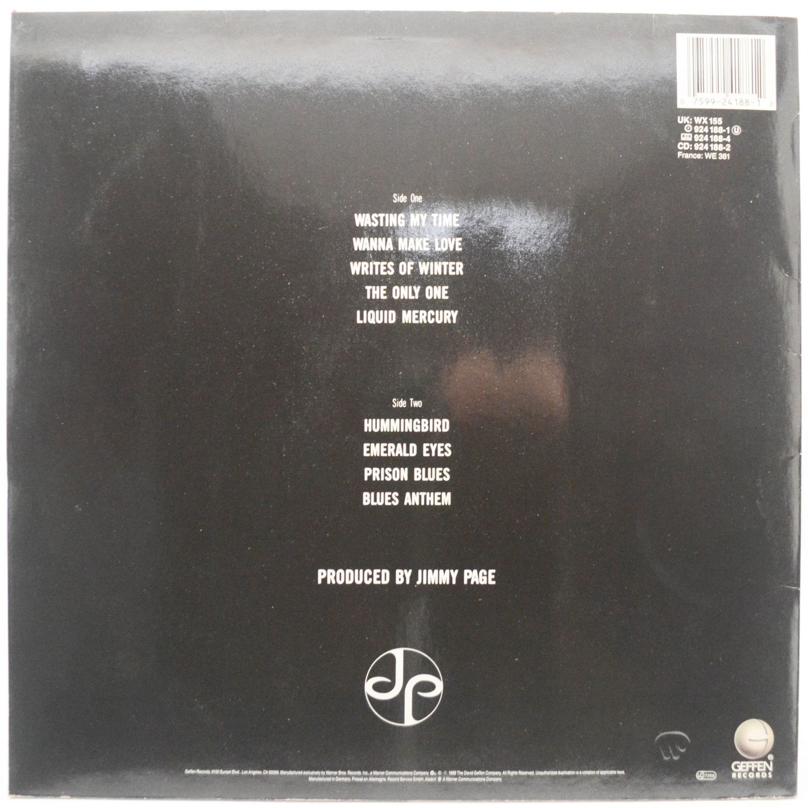 Jimmy Page — Outrider, 1988