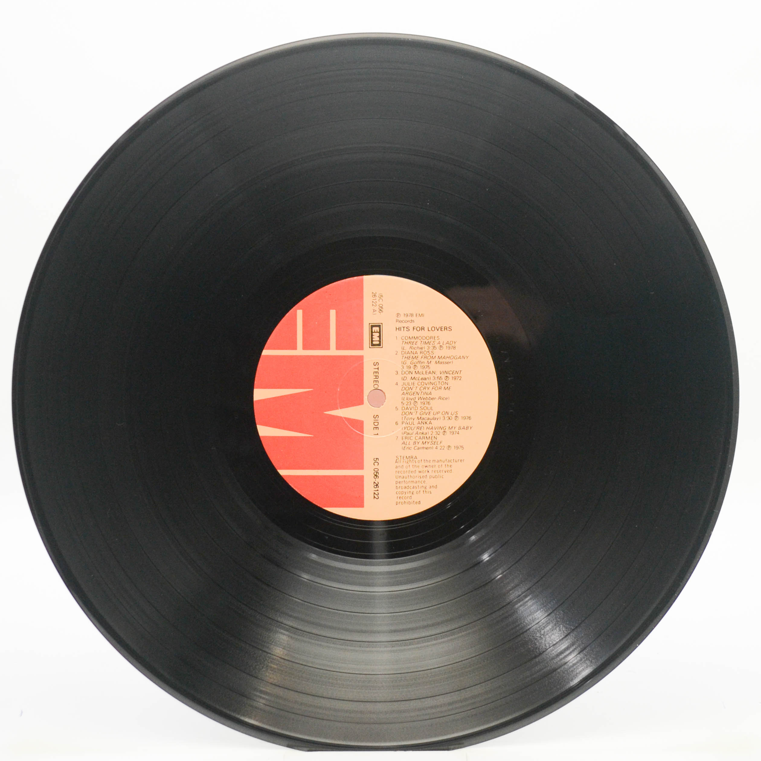 Various — Hits For Lovers, 1978