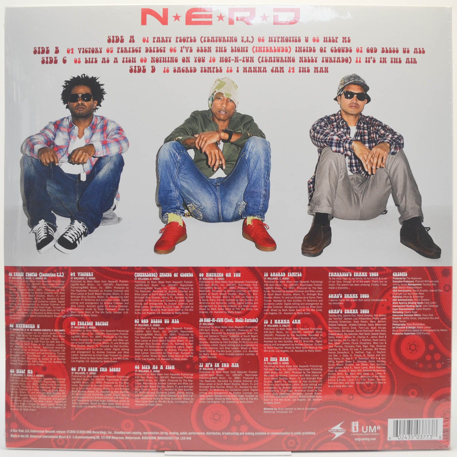 N*E*R*D — Nothing (2LP), 2010