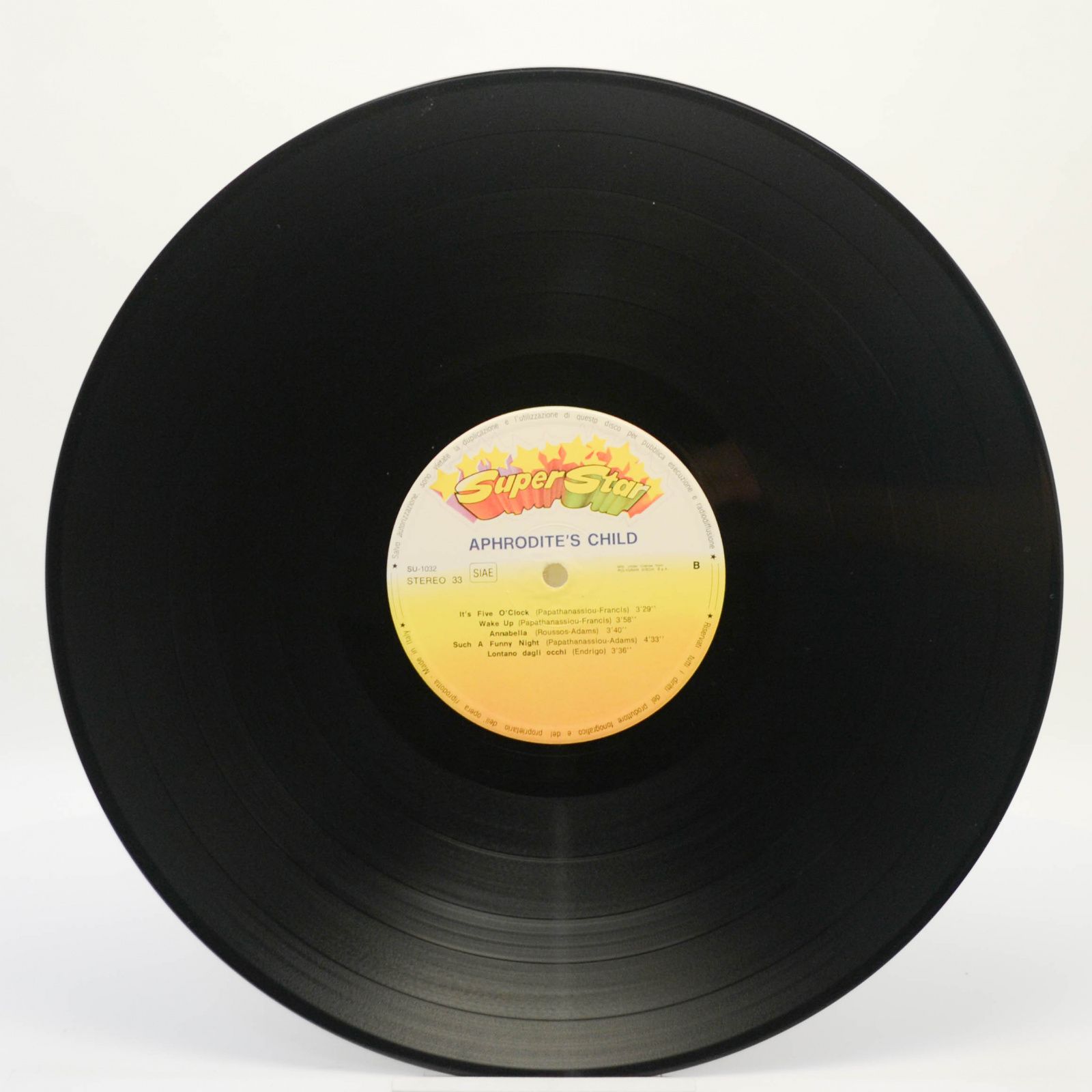 Aphrodite's Child — Aphrodite's Child (booklet), 1982