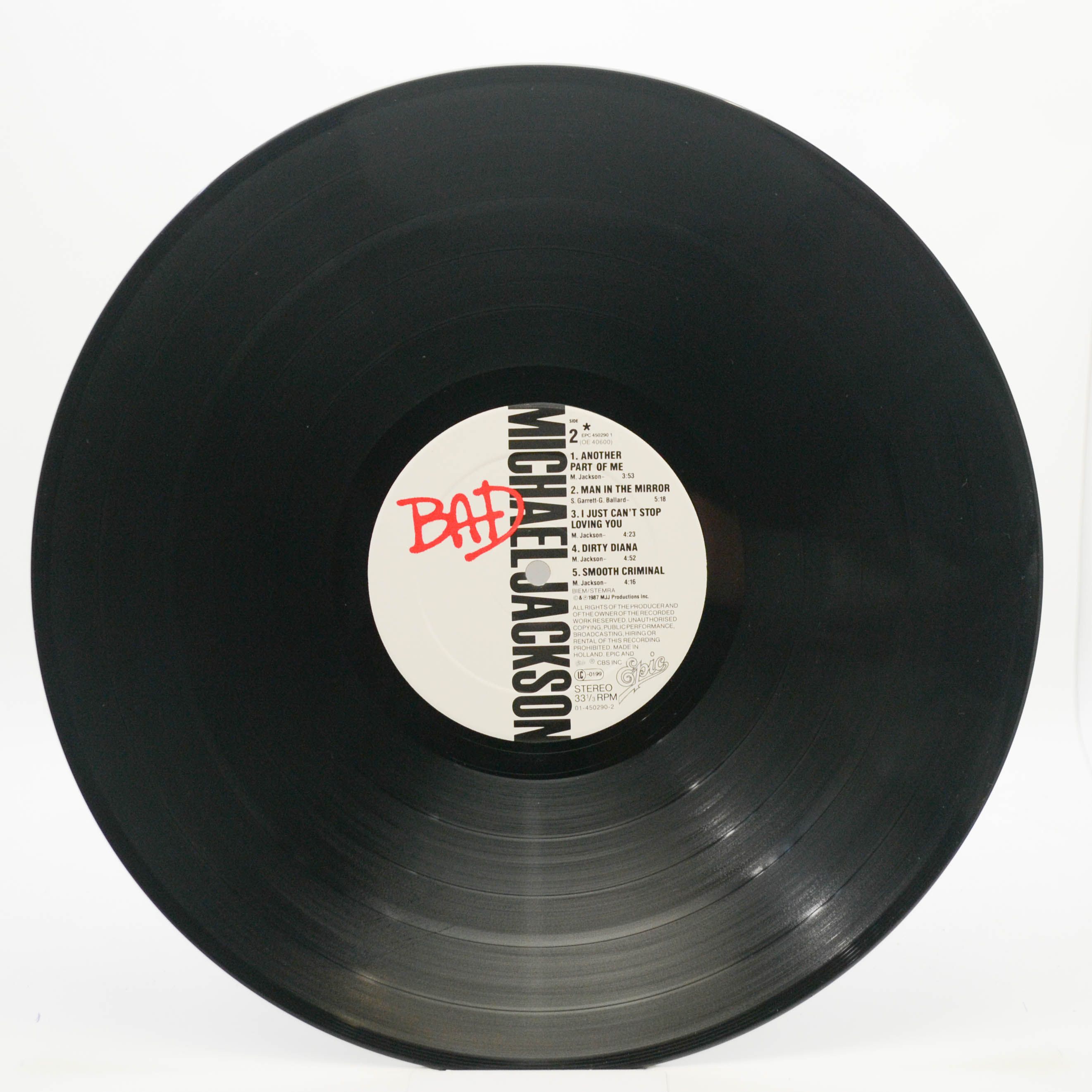 Michael Jackson — Bad, 1987