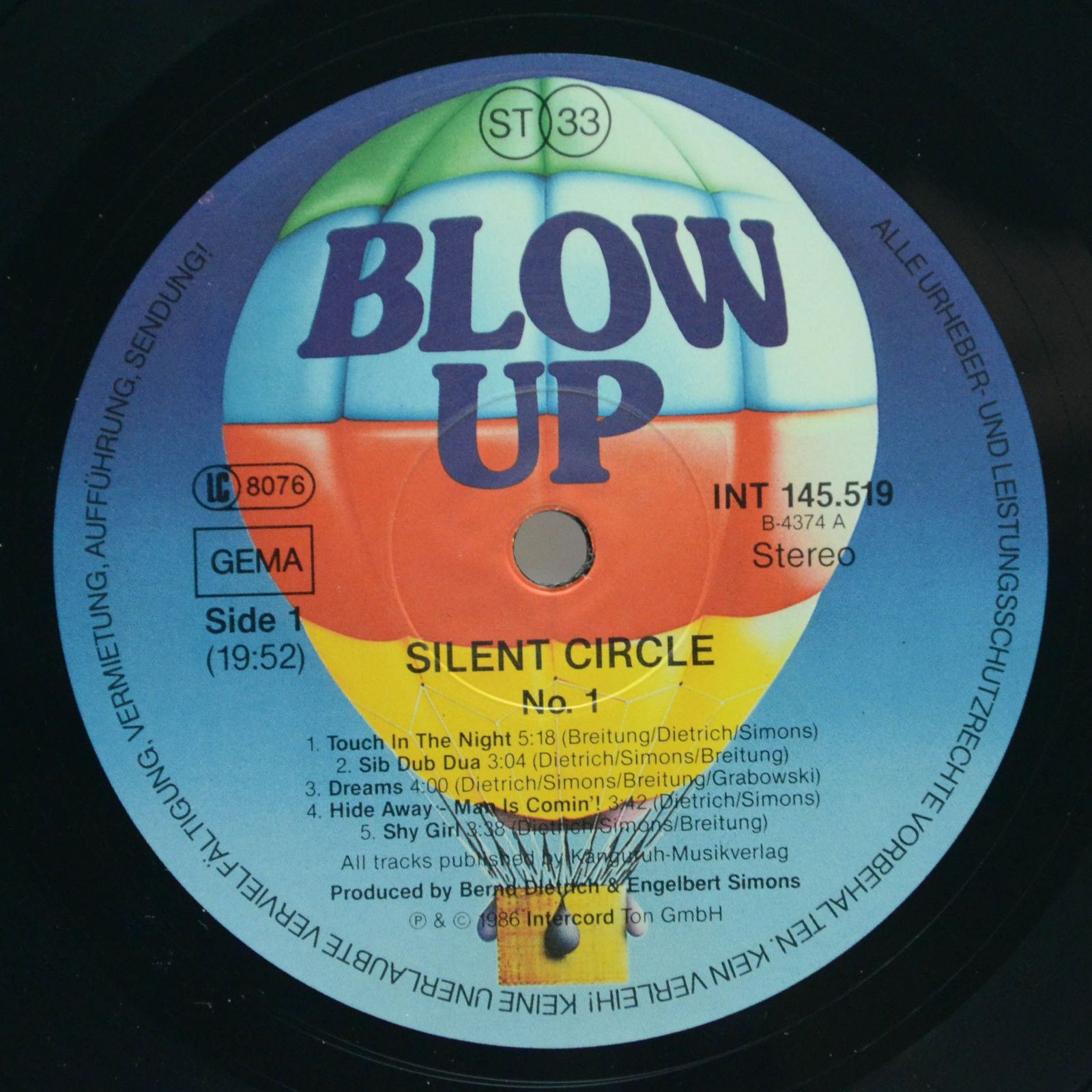 Silent Circle — № 1, 1986
