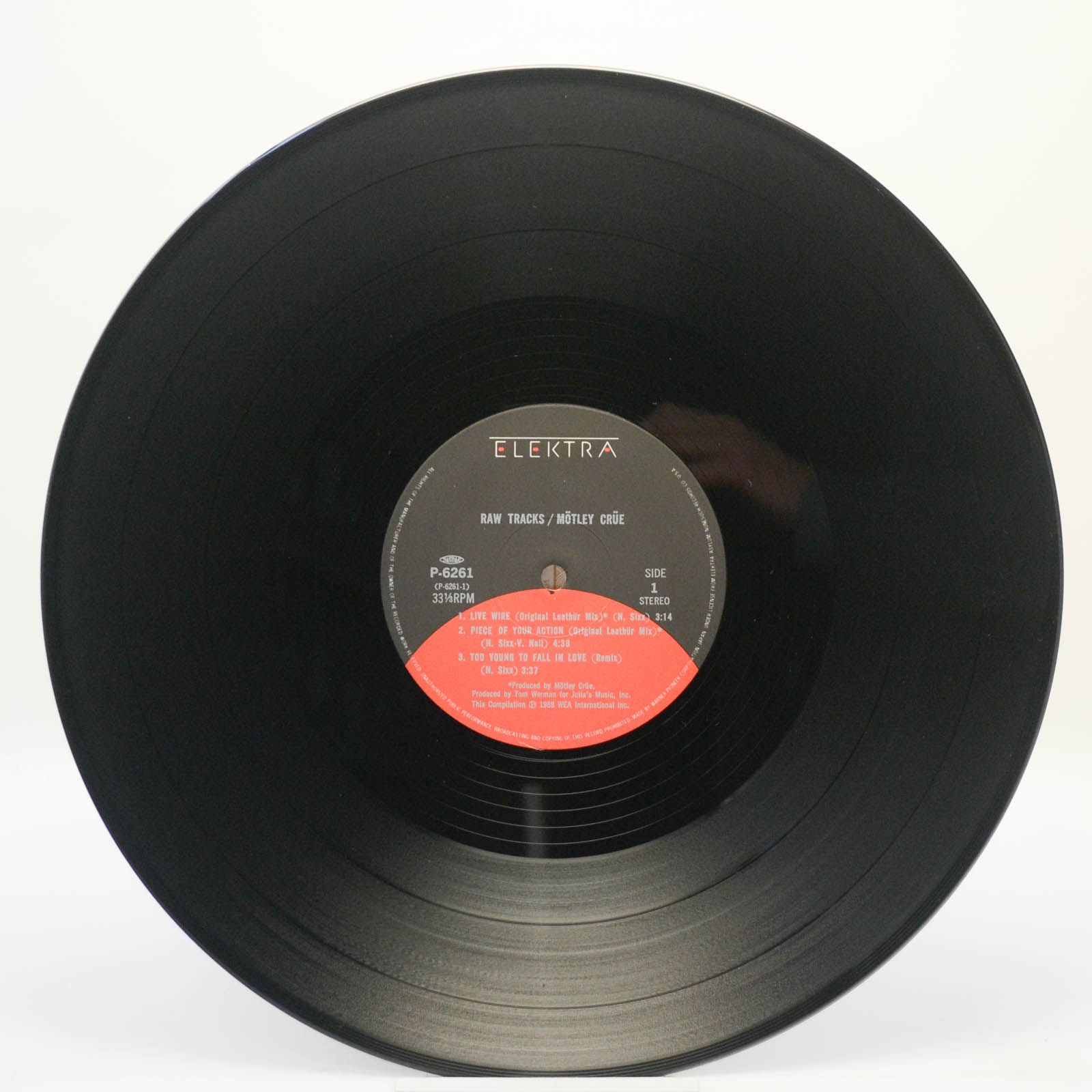 Mötley Crüe — Raw Tracks, 1988