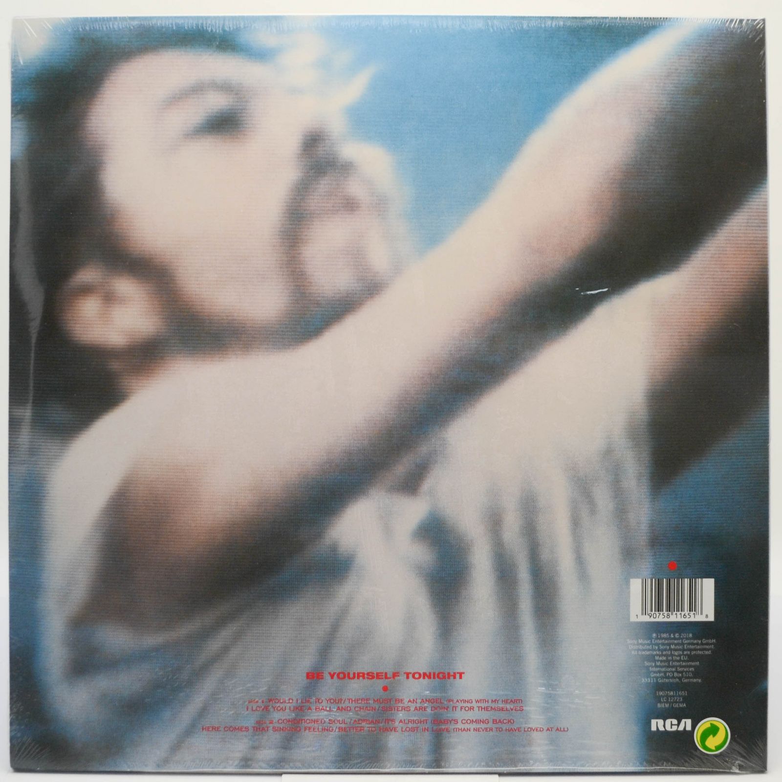 Eurythmics — Be Yourself Tonight, 2018