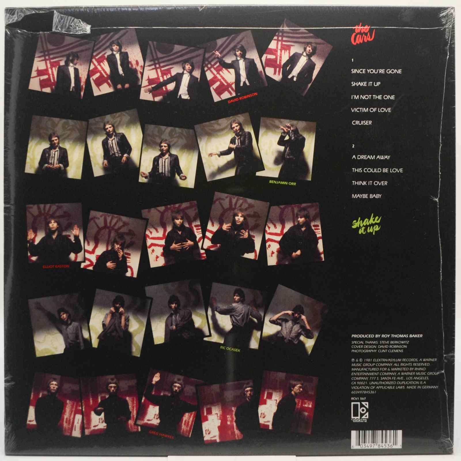 Cars — Shake It Up, 1981