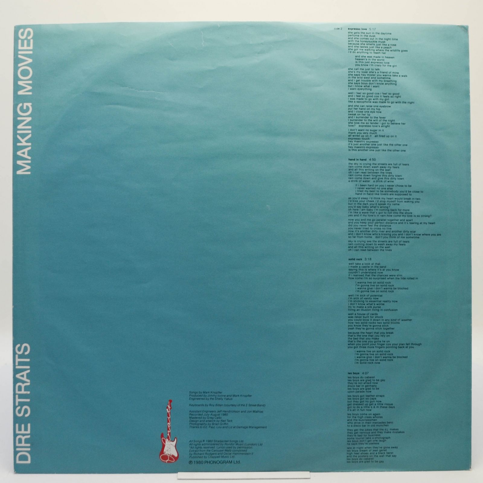 Dire Straits — Making Movies, 1980