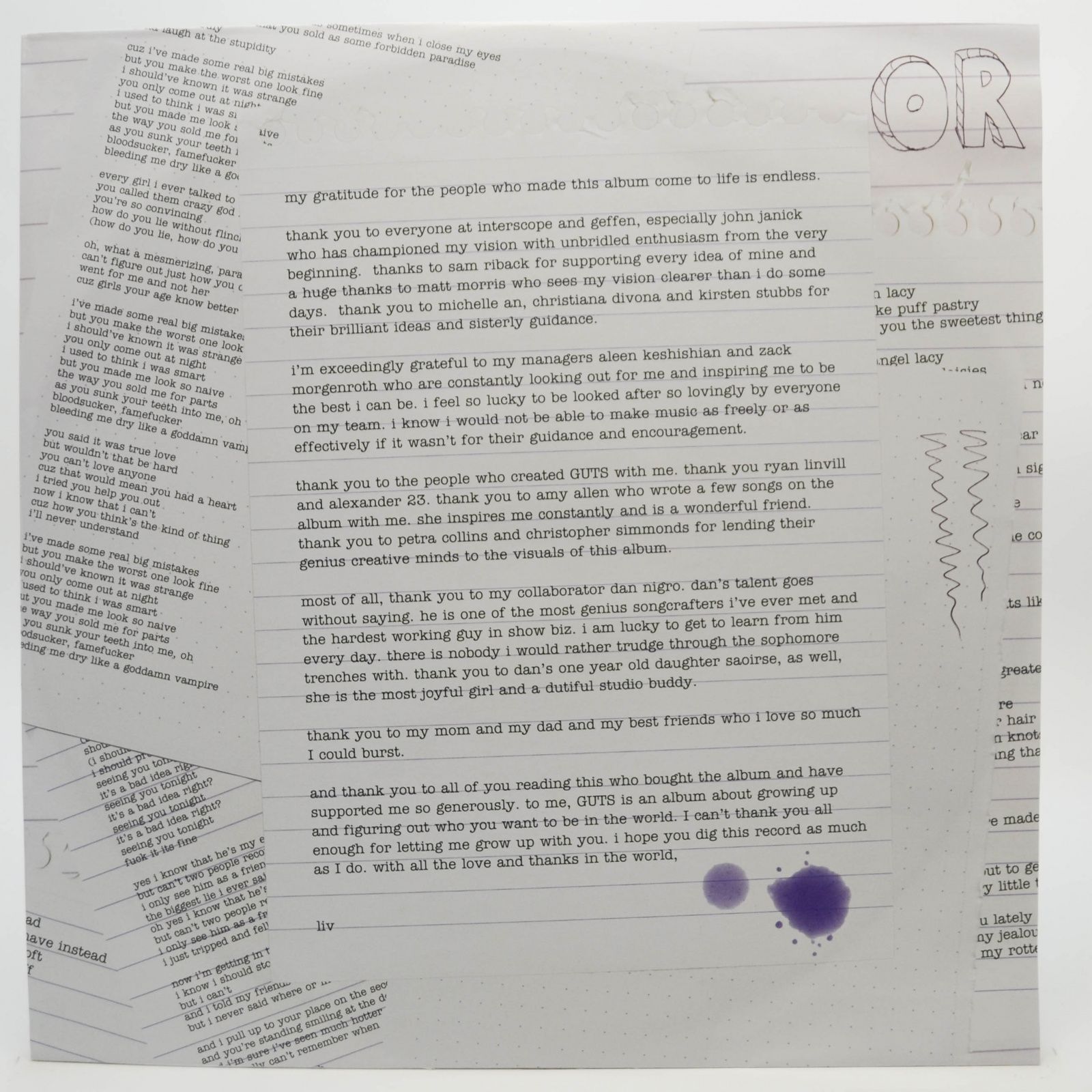 Olivia Rodrigo — Guts, 2023