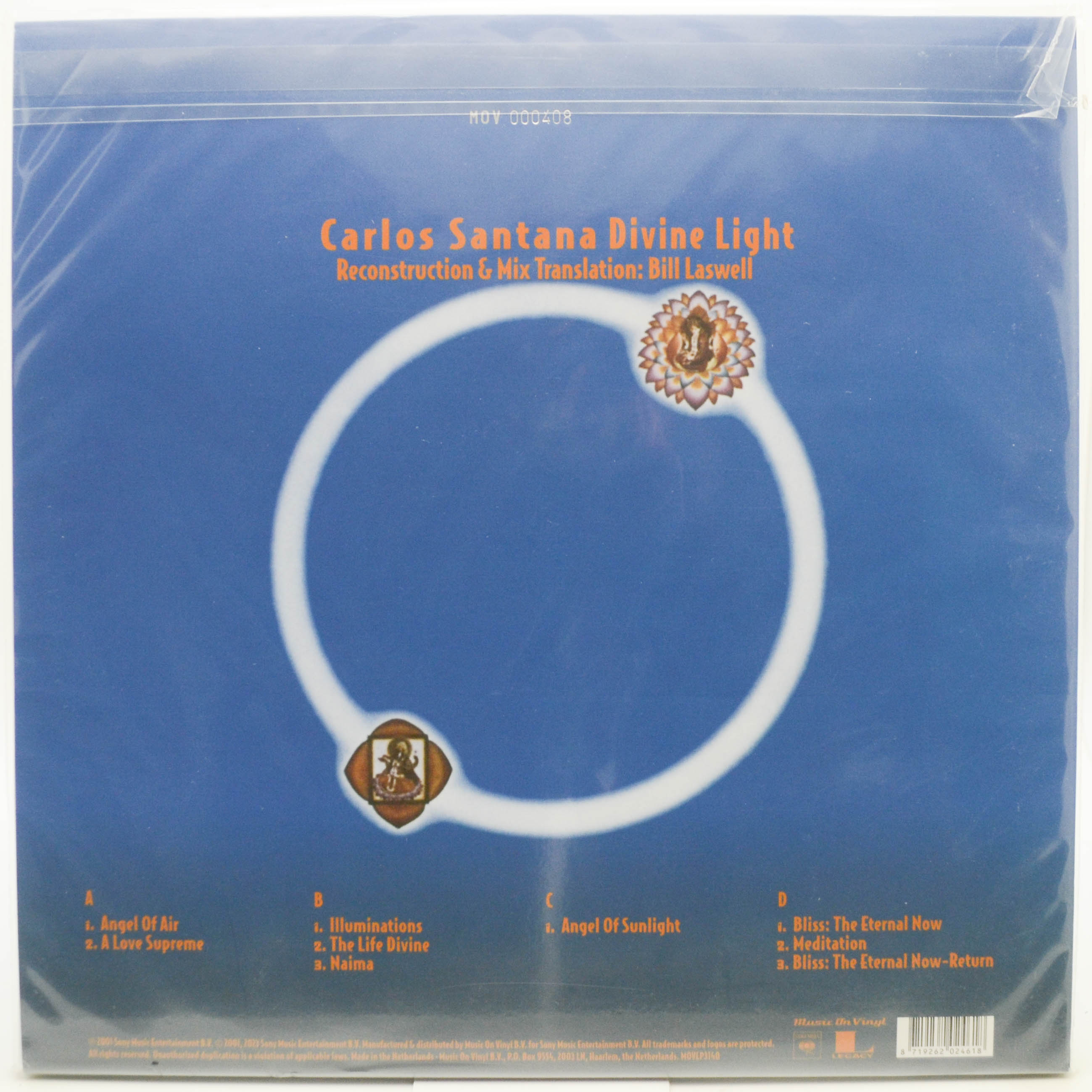 Carlos Santana — Divine Light (2LP), 2001